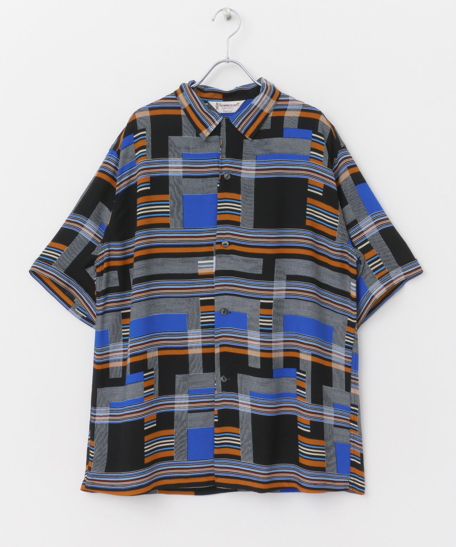 別注』TOWNCRAFT×Sonny Label 総柄ショートスリーブシャツ[TC 別注』TOWNCRAFT×Sonny Label 総柄ショートスリーブシャツ[TC