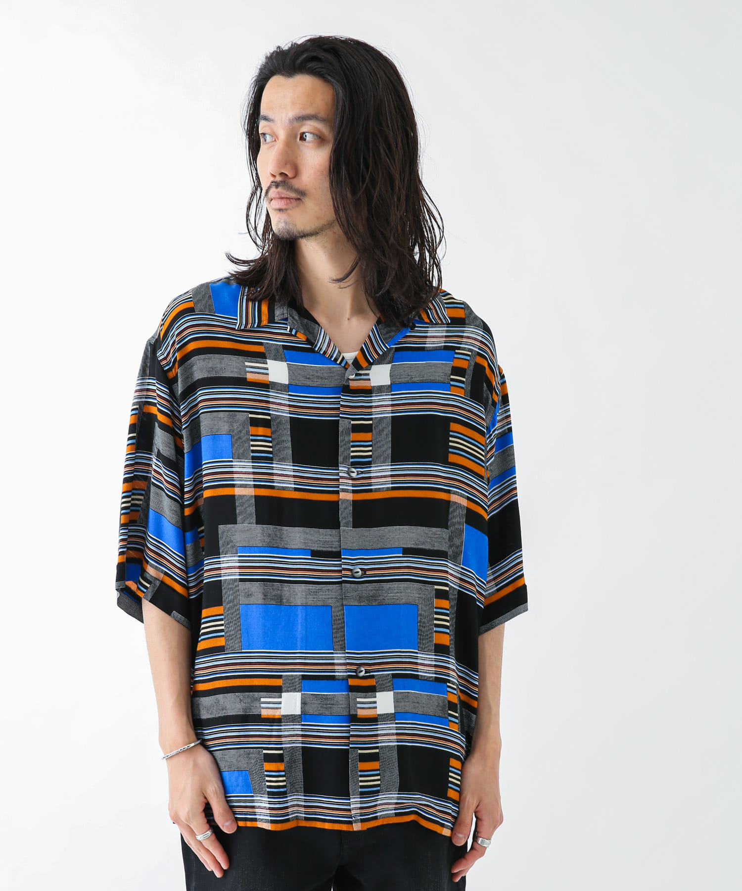 別注』TOWNCRAFT×Sonny Label 総柄ショートスリーブシャツ[TC 別注』TOWNCRAFT×Sonny Label 総柄ショートスリーブシャツ[TC