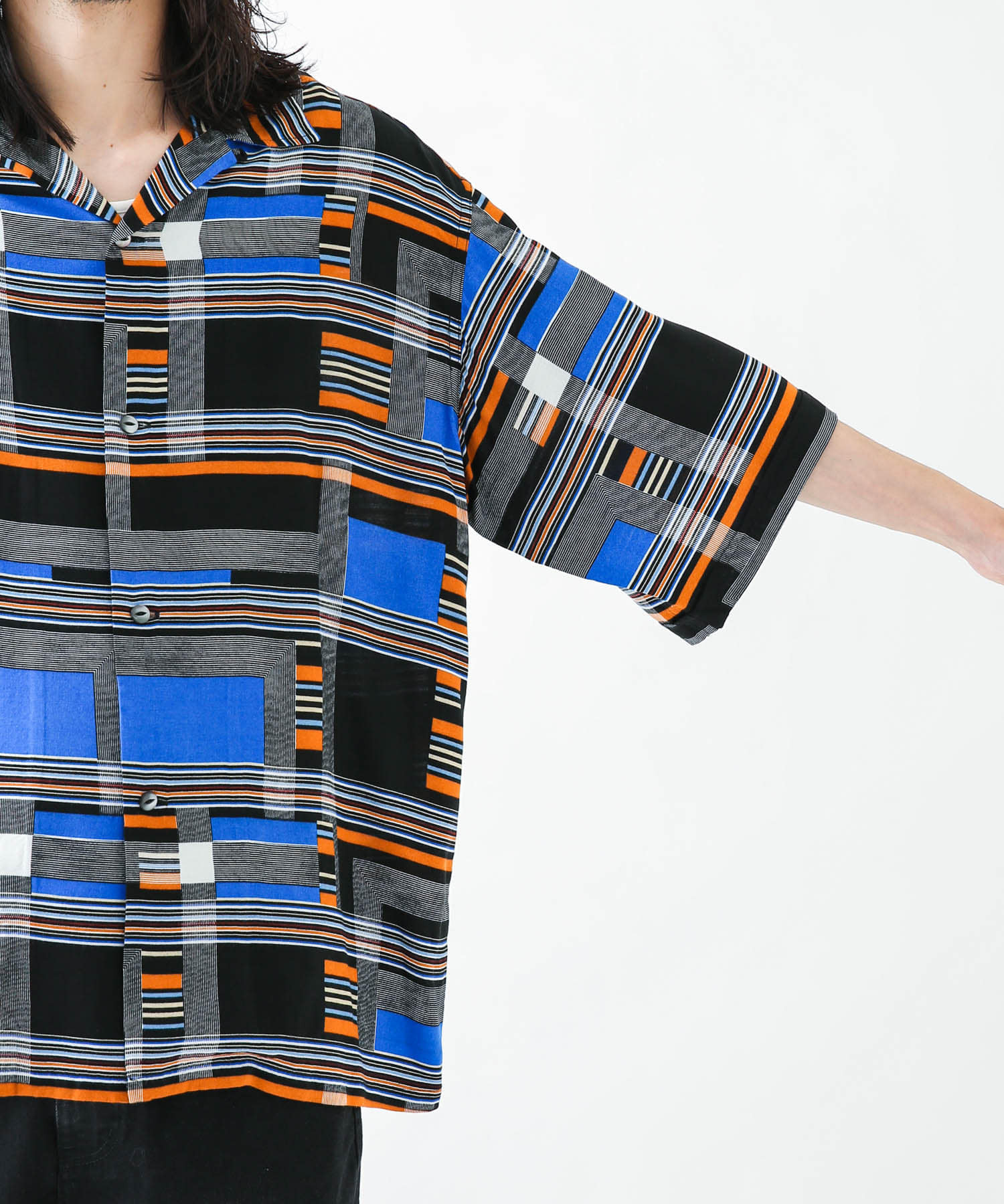 別注』TOWNCRAFT×Sonny Label 総柄ショートスリーブシャツ[TC 別注』TOWNCRAFT×Sonny Label 総柄ショートスリーブシャツ[TC
