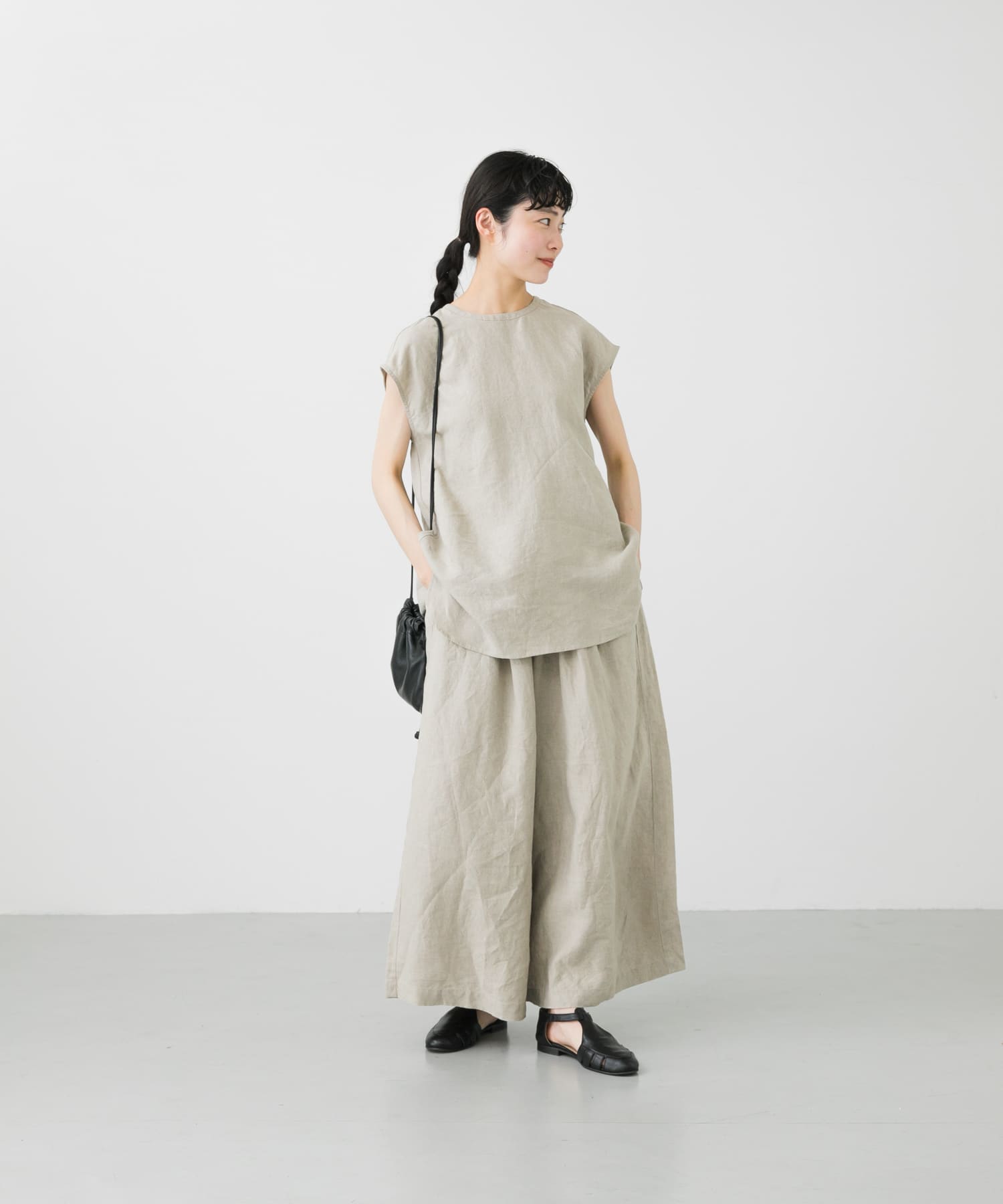 リネンワイドパンツ[GA35-24M016]｜URBAN RESEARCH公式ファッション通販