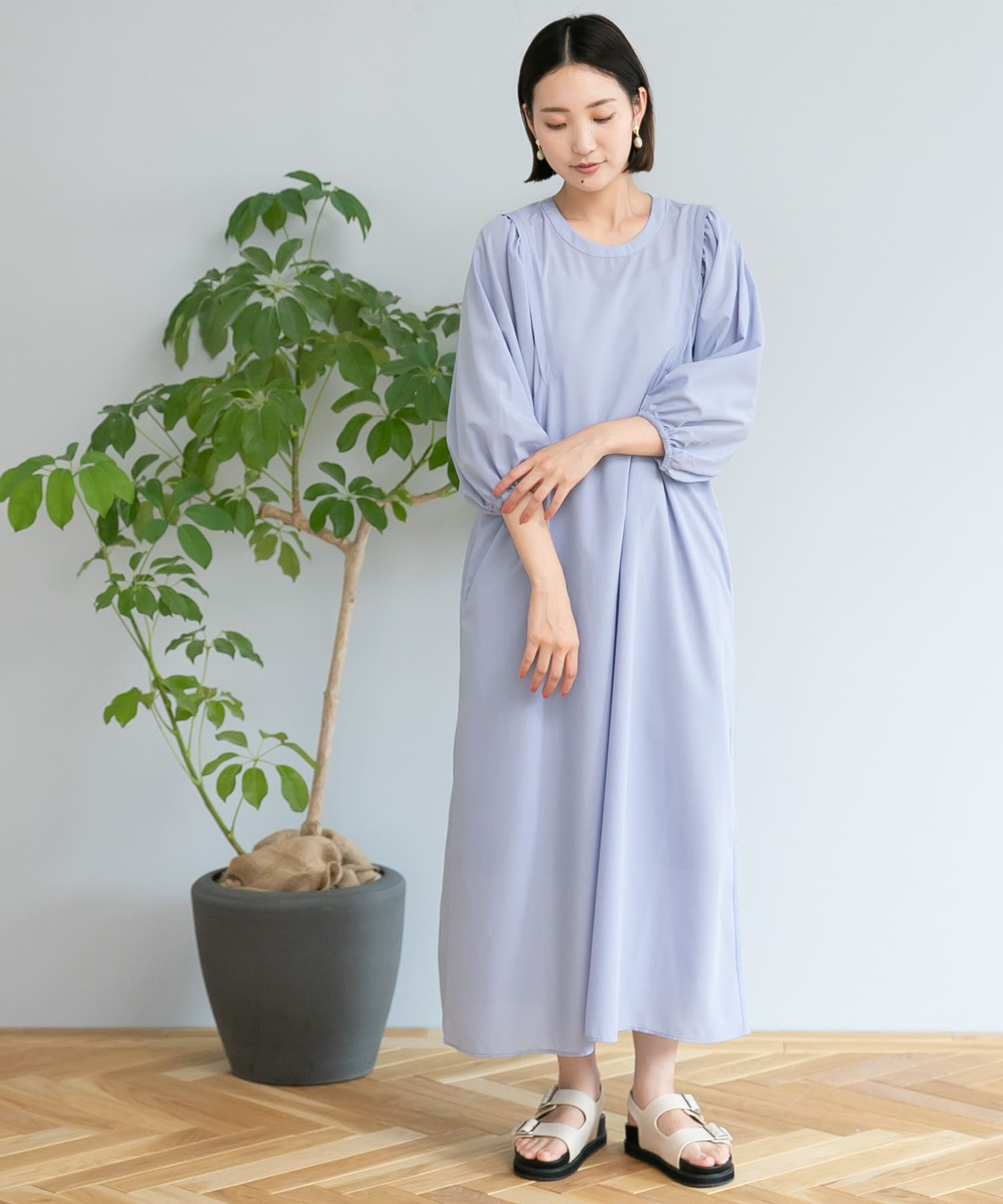 UR TECH』バックオープンワンピース[LA35-26T710]｜URBAN