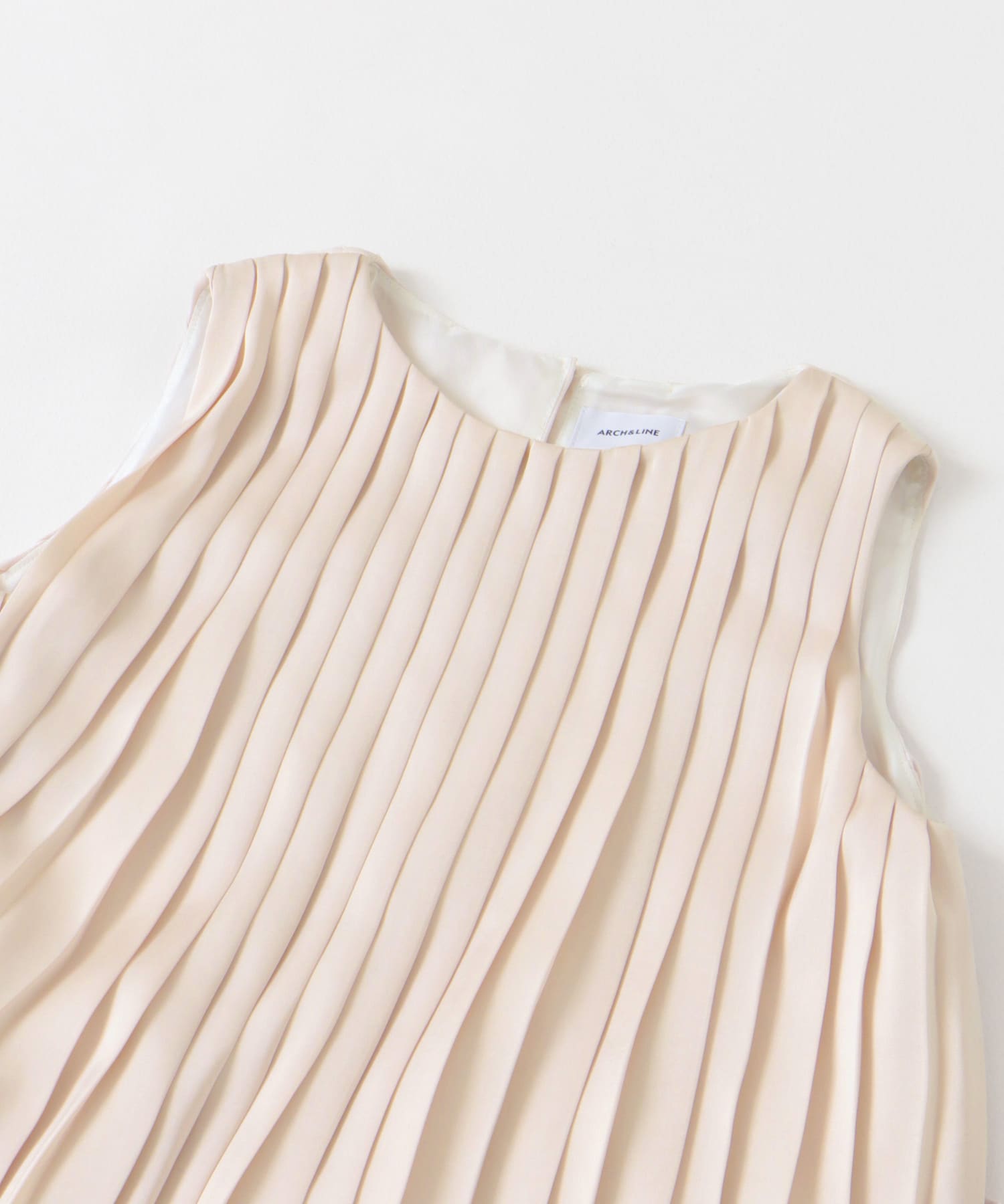 ARCH&LINE SLEEVELESS PLEATS DRESS[AL201611-MK37n]｜URBAN RESEARCH