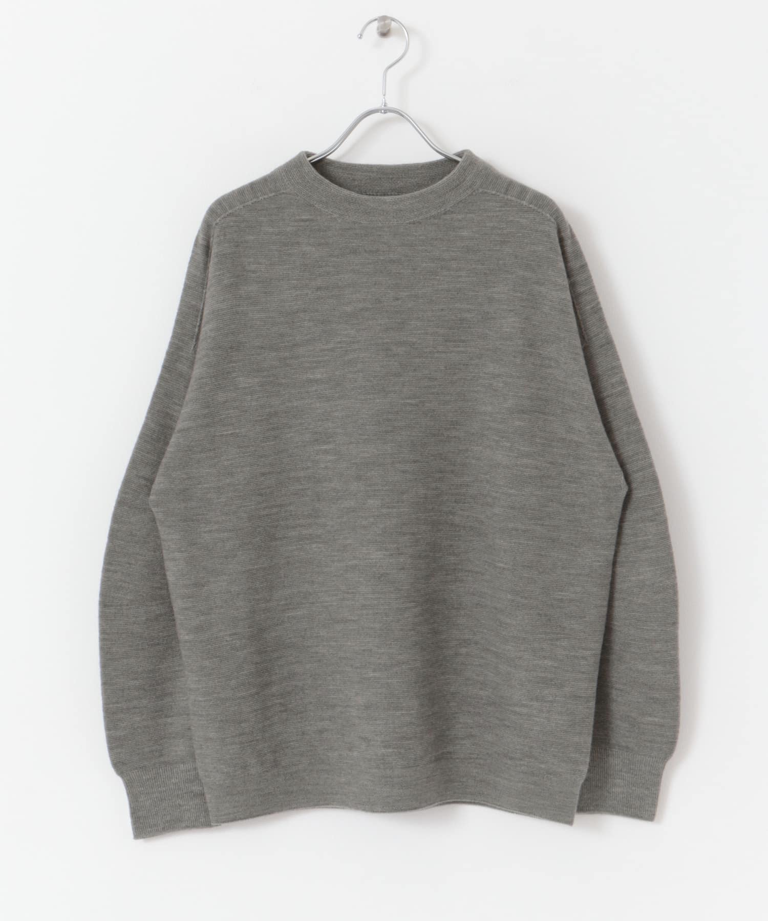 ウォッシャブルビルドネックホールニット[RA37-22C711]｜URBAN