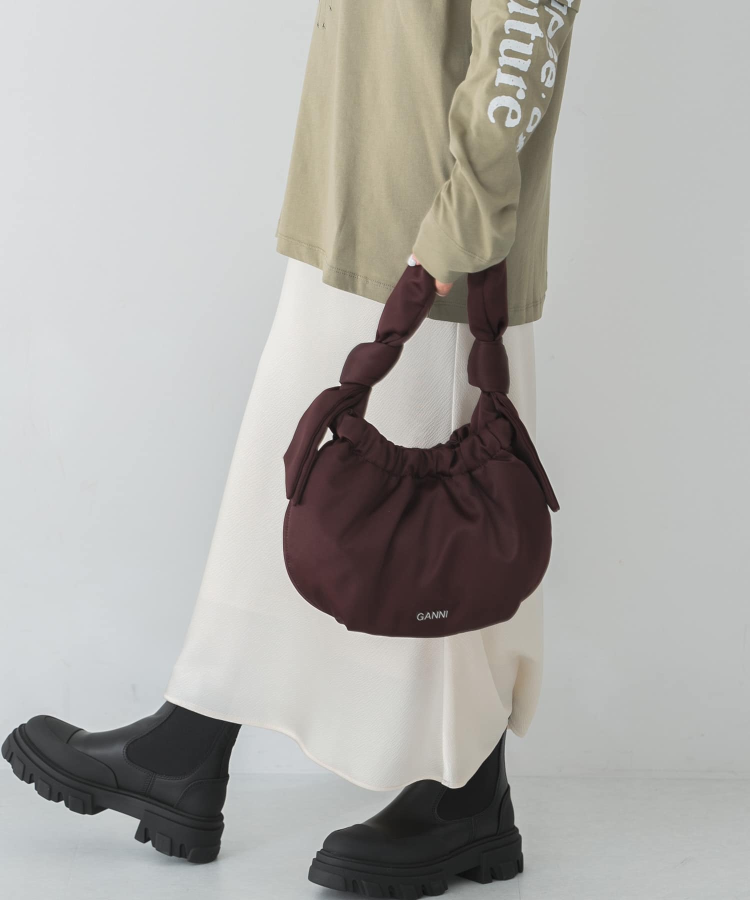 GANNI Occasion Small Hobo[A5052-UL37]｜URBAN RESEARCH公式 ...