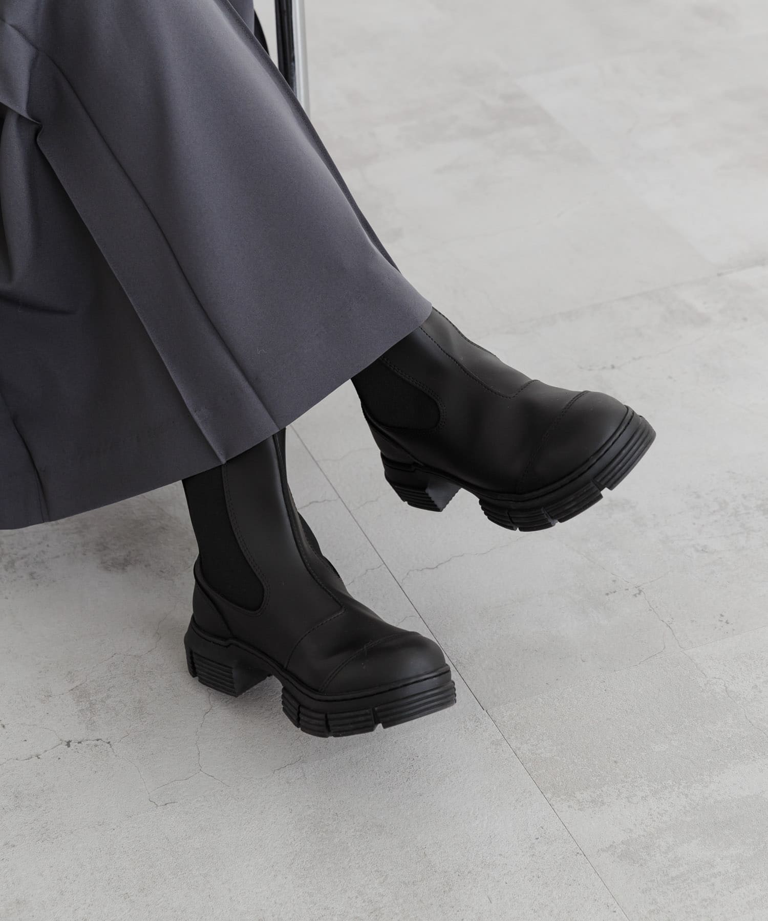 GANNI Recycled Rubber City Boot[S2174-UL37]｜URBAN RESEARCH公式