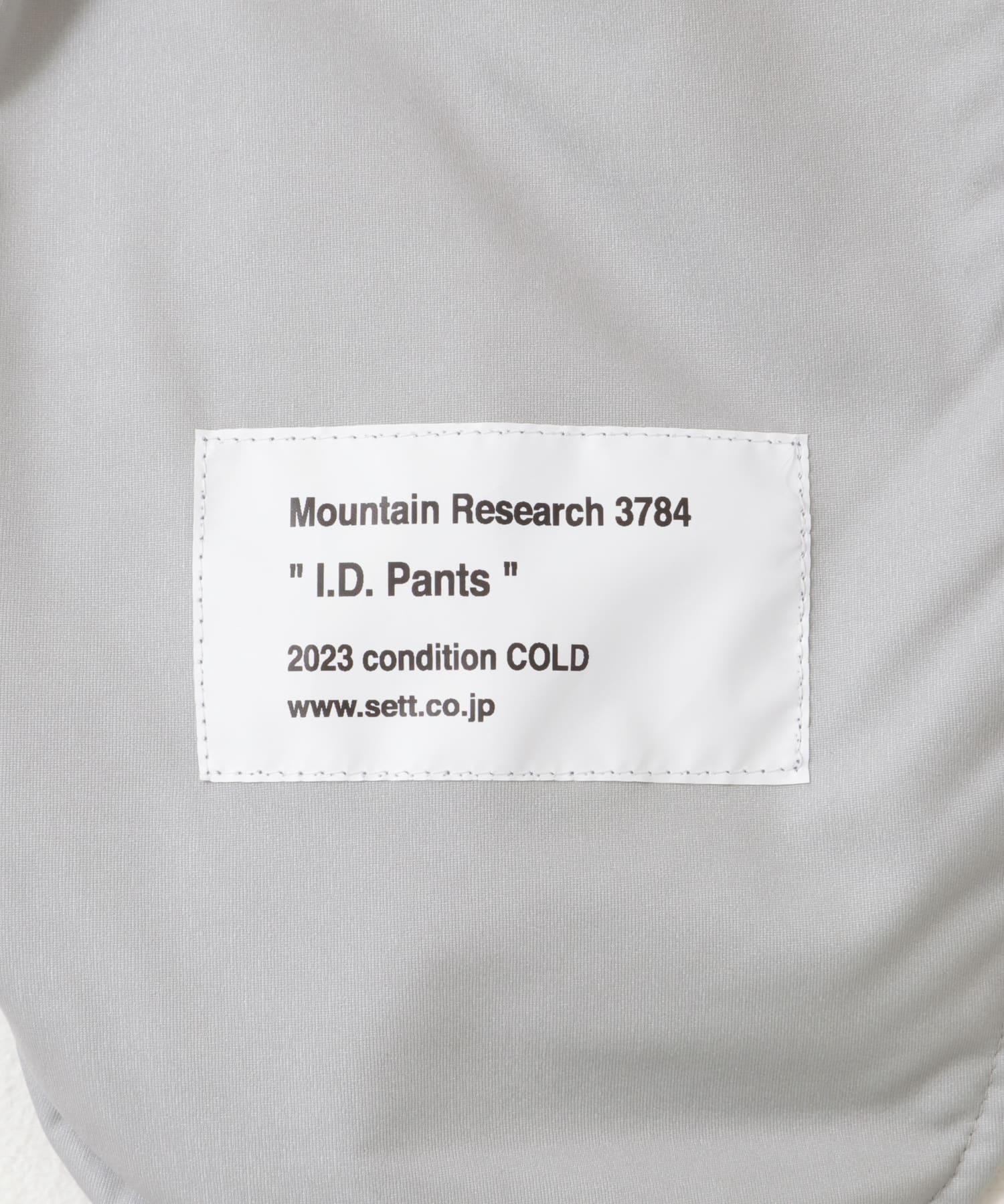 mountain research I.D. Pants[MTR3784-FE36]｜URBAN RESEARCH
