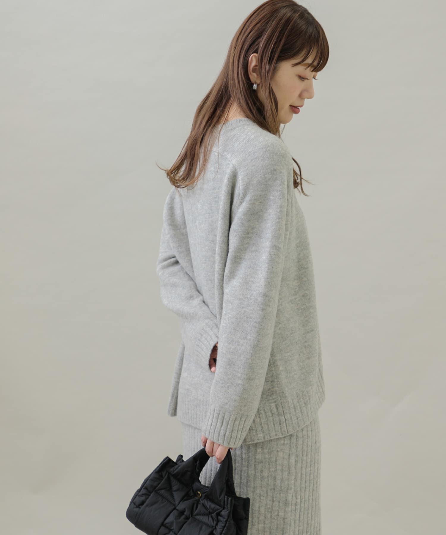 WEB限定』トップス×スカートニットセットアップ[LA37-26T701]｜URBAN