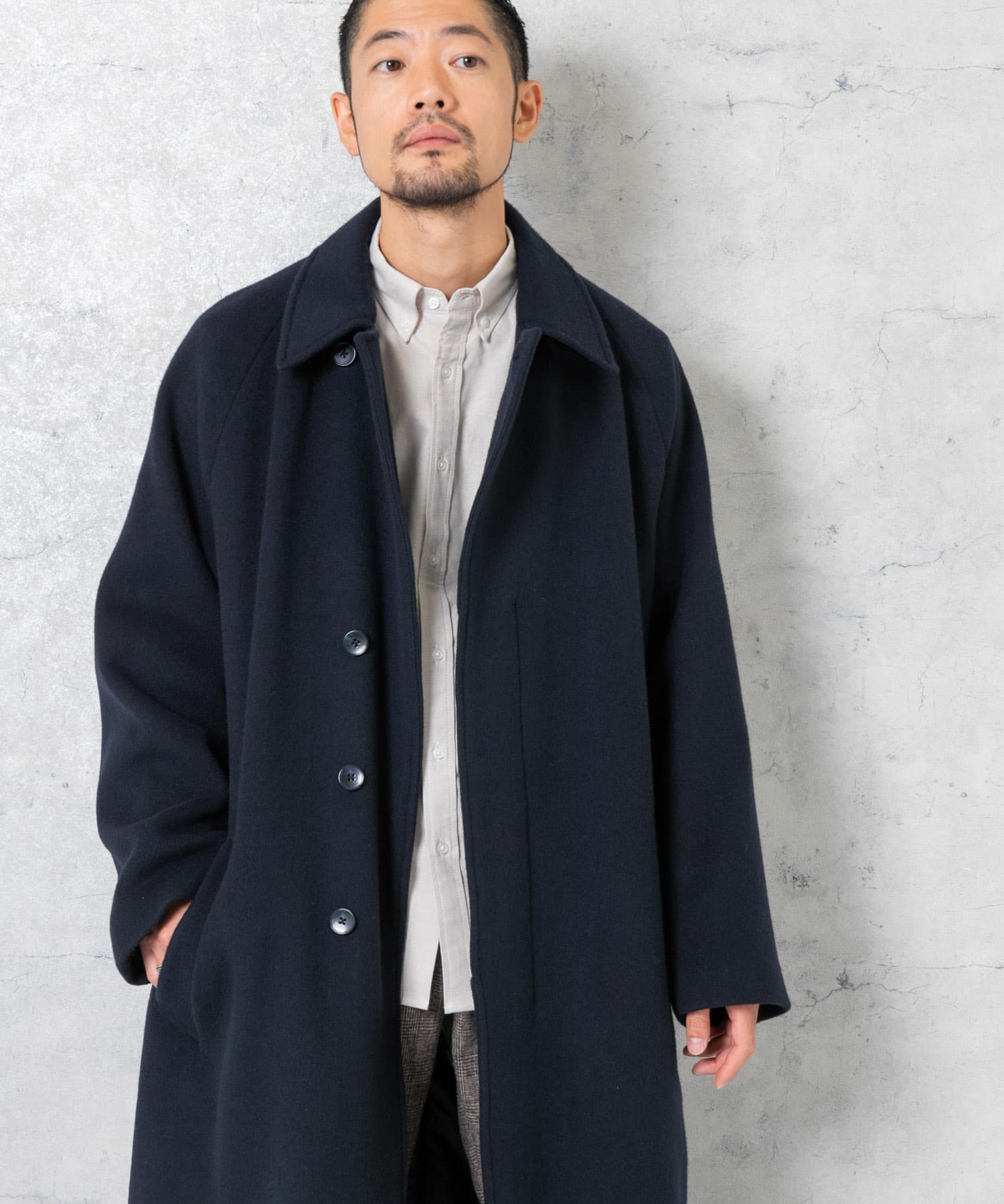 両面ビーバーベルテッドオーバーコート[RA37-17M002]｜URBAN RESEARCH