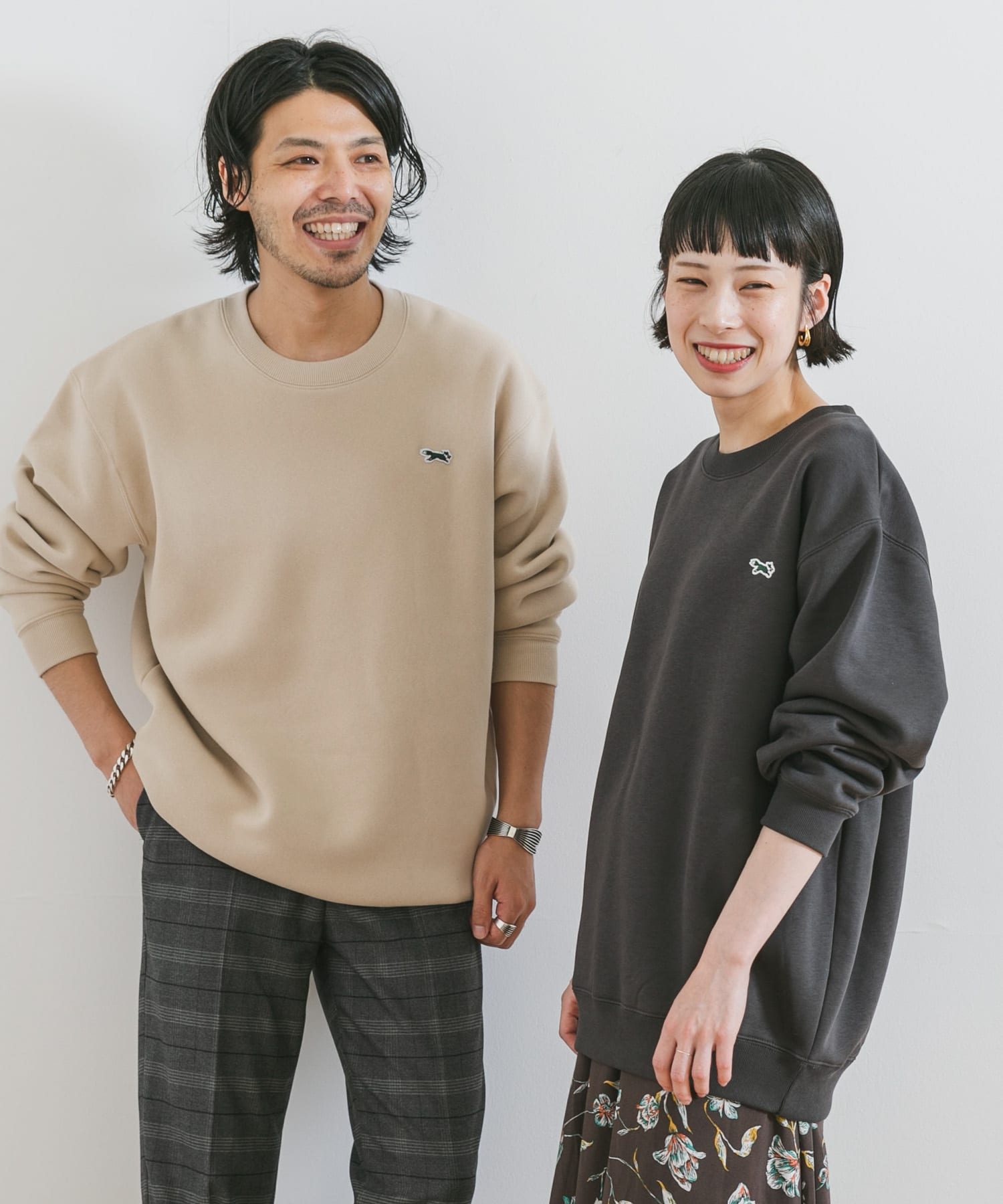 一部WEB限定カラー』『別注』PENNEYS×DOORS THE FOX クルーネック