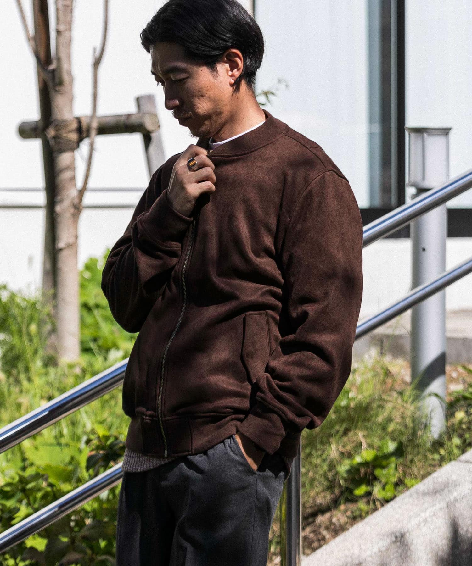 裏フリース フェイクスエードMA-1[IT37-17A028]｜URBAN RESEARCH公式