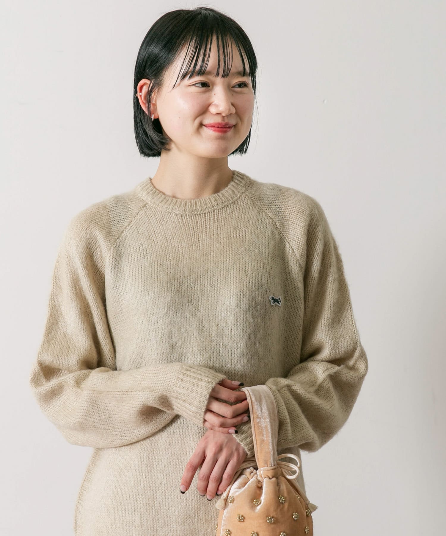 別注』『ユニセックス』PENNEYS×DOORS THE FOX モヘアタッチクルー 別注』『ユニセックス』PENNEYS×DOORS THE FOX モヘアタッチクルー