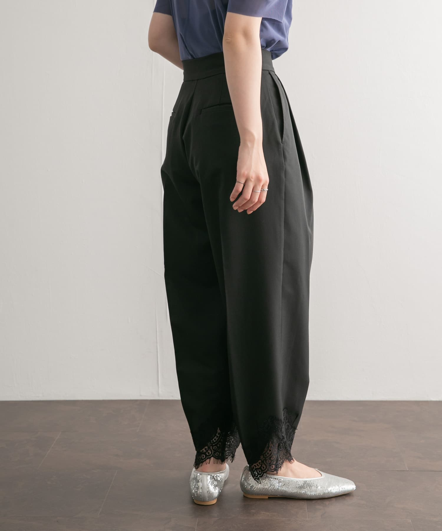 24-01 /07【再販】新色追加エコペットツイル クロップドパンツ