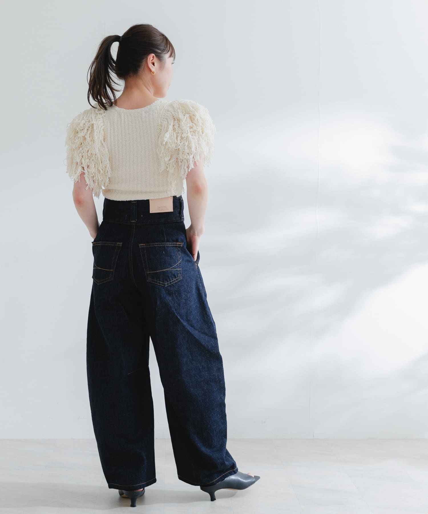 leinwande Hand Fringe Knit Tops[RW45-0224010511]｜URBAN RESEARCH 