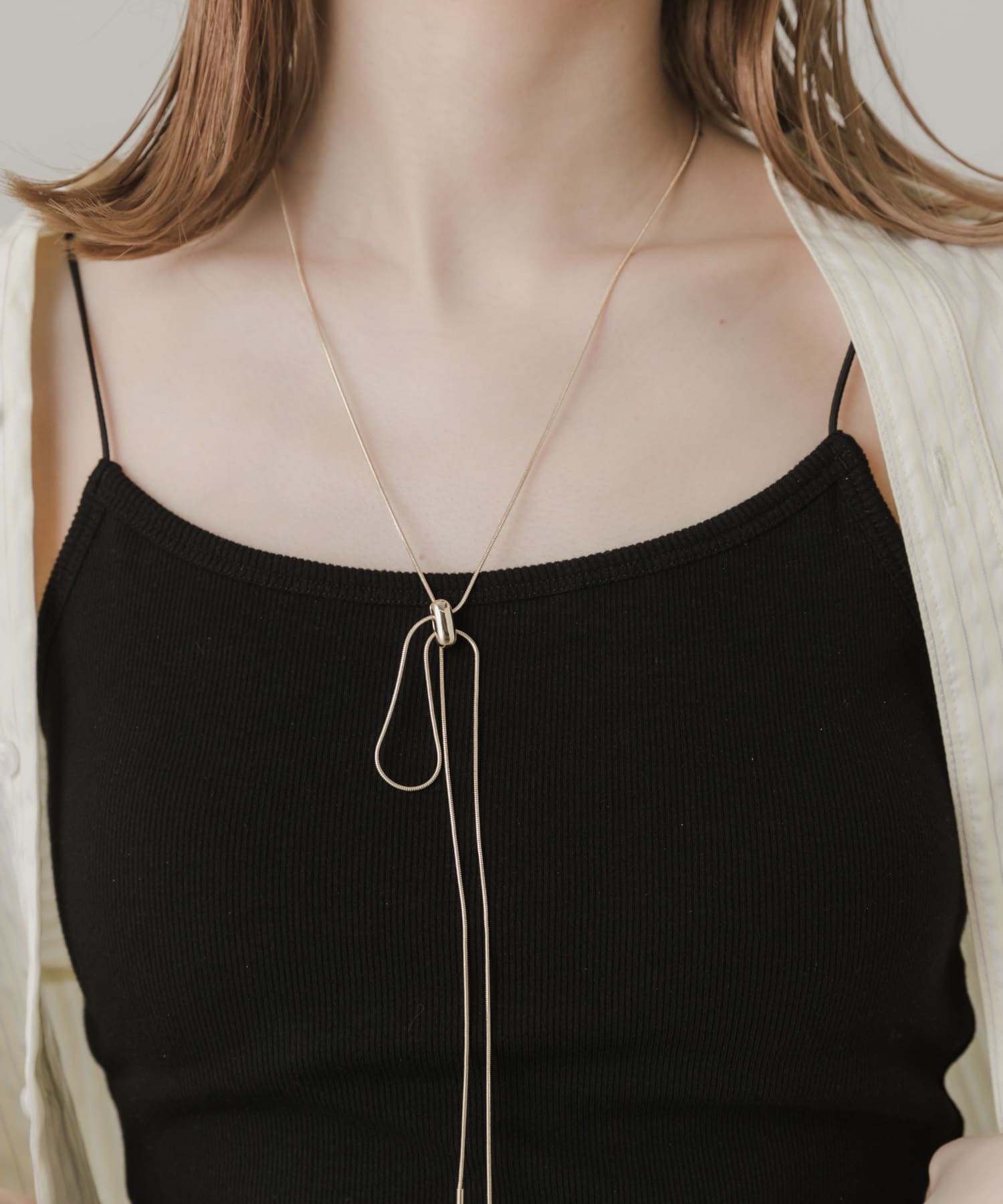 24B◇主役級ネックレス♪】CHANEL ネックレス リボン CCロゴ