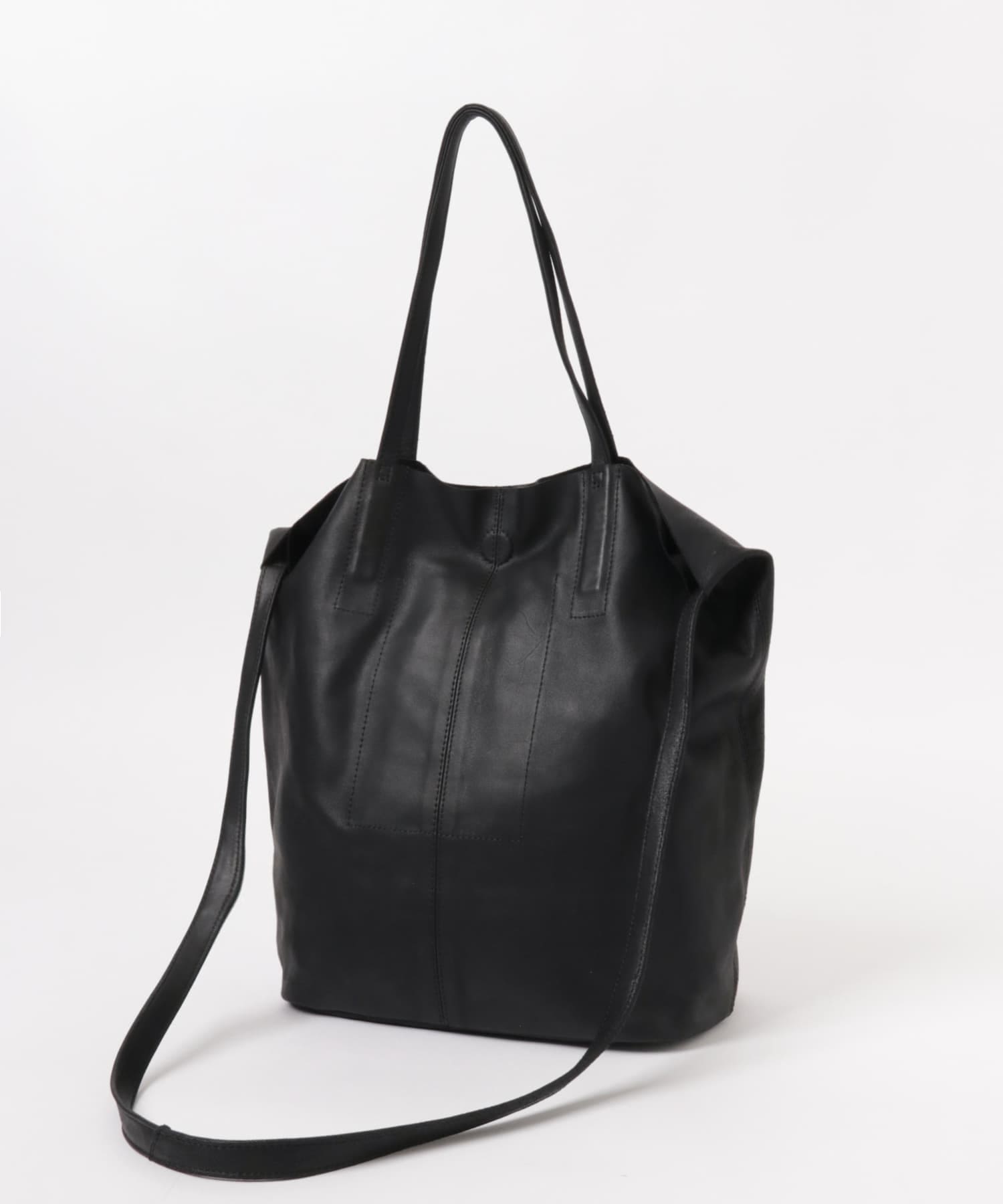 Morphee 3way medium tote : Black – Navyblue