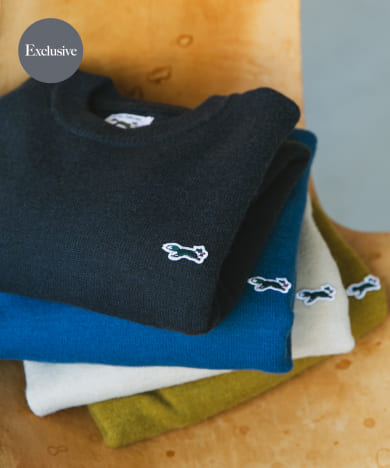 『XLサイズWEB限定』『別注』PENNEYS×DOORS　THE FOX クルーネックスフレニット