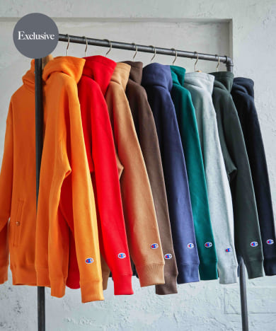 『別注』Champion×DOORS　RW HALF SNAP PARKA