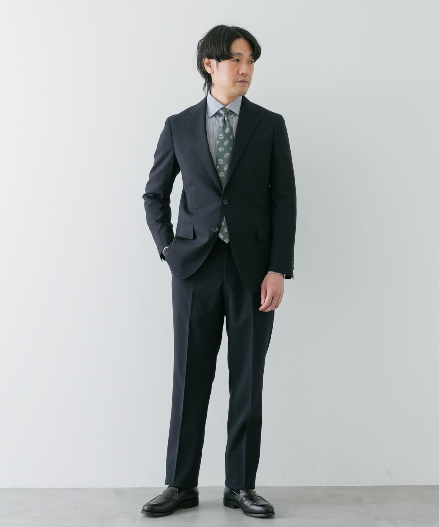LIFE STYLE TAILOR ウォッシャブルストレッチジャケット[DTA4