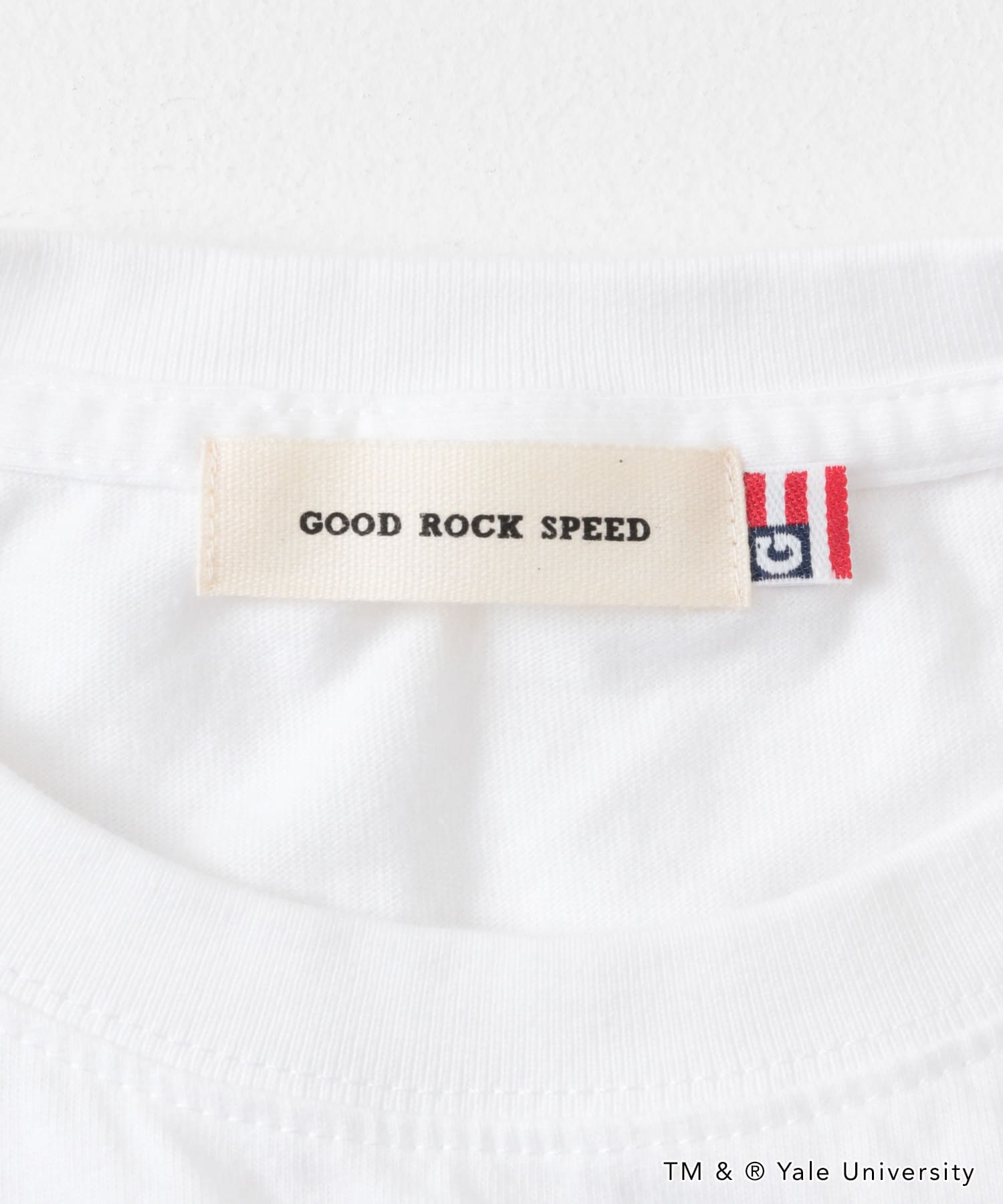 GOOD ROCK SPEED YALE T-SHIRTS[LWA5-25YAL005W]｜URBAN