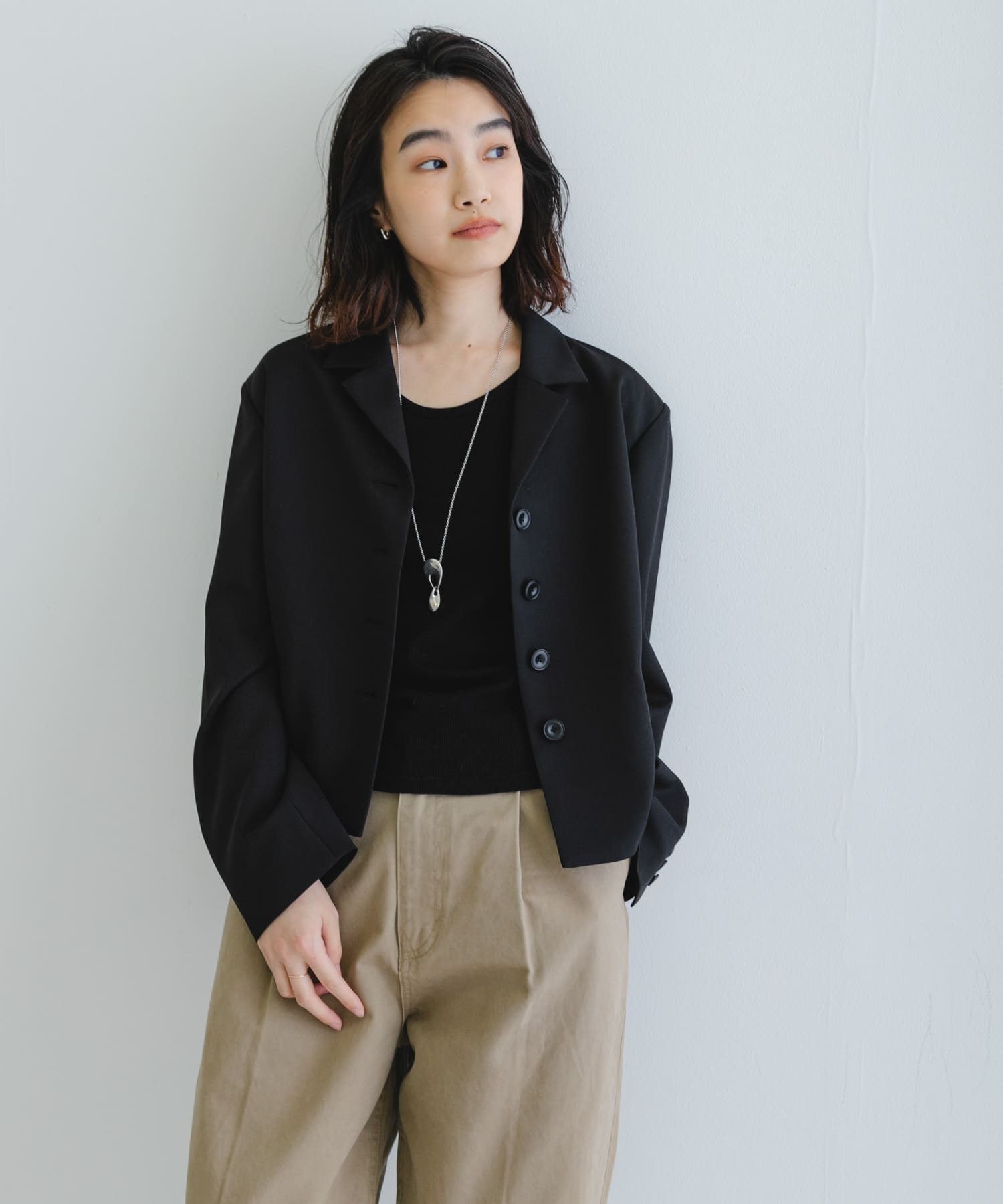 new basic ボックスショートジャケット[URA4-27C006]｜URBAN