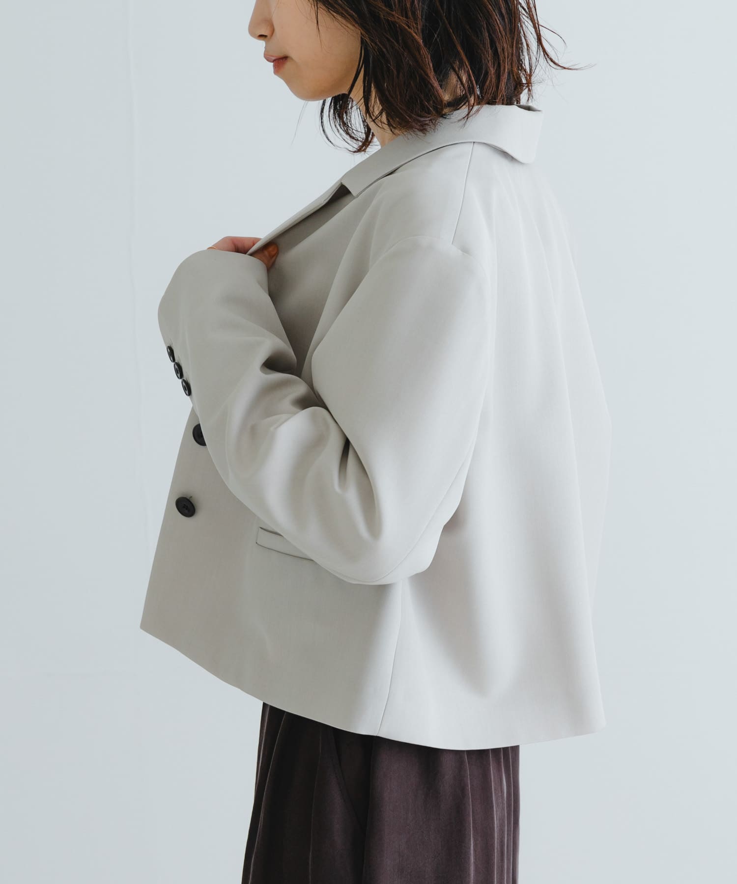 new basic ボックスショートジャケット[URA4-27C006]｜URBAN