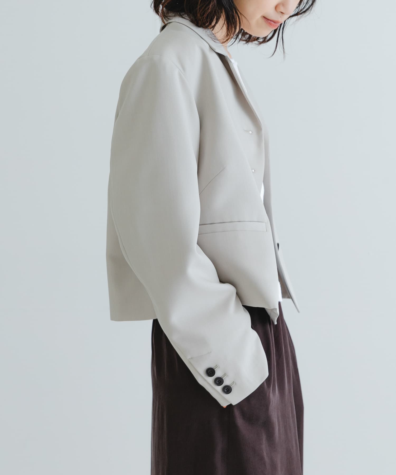 new basic ボックスショートジャケット[URA4-27C006]｜URBAN