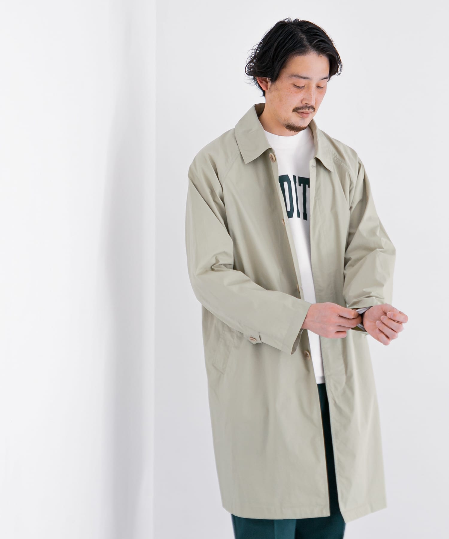 日本限定 アーバンリサーチドアーズ スプリングコート - ステンカラーコート - labelians.fr