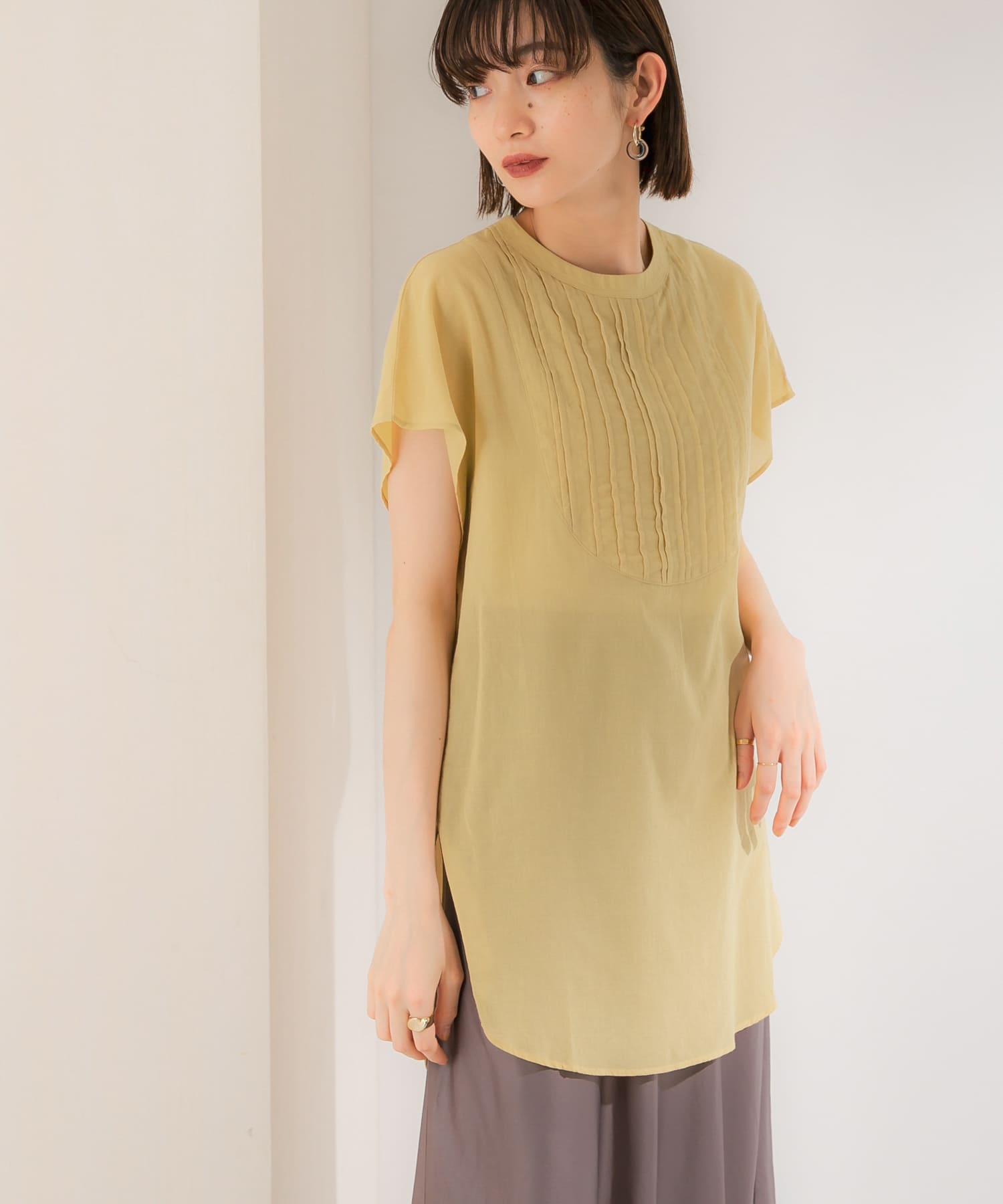 ピンタックフレンチスリーブブラウス[KE15-23J310]｜URBAN RESEARCH公式ファッション通販