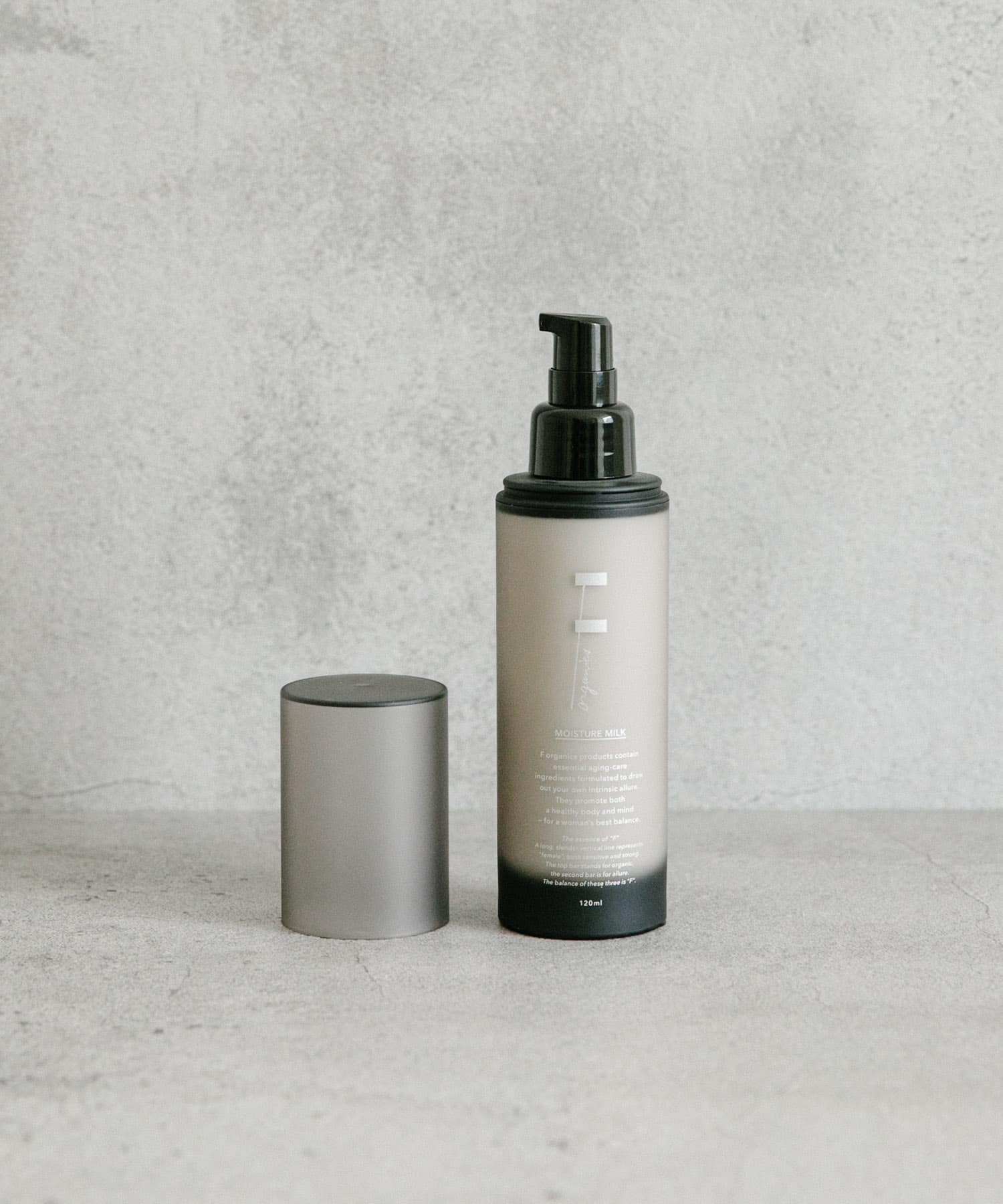 F organics モイスチャーミルク 120ml[NMSSKINC1121302]｜URBAN