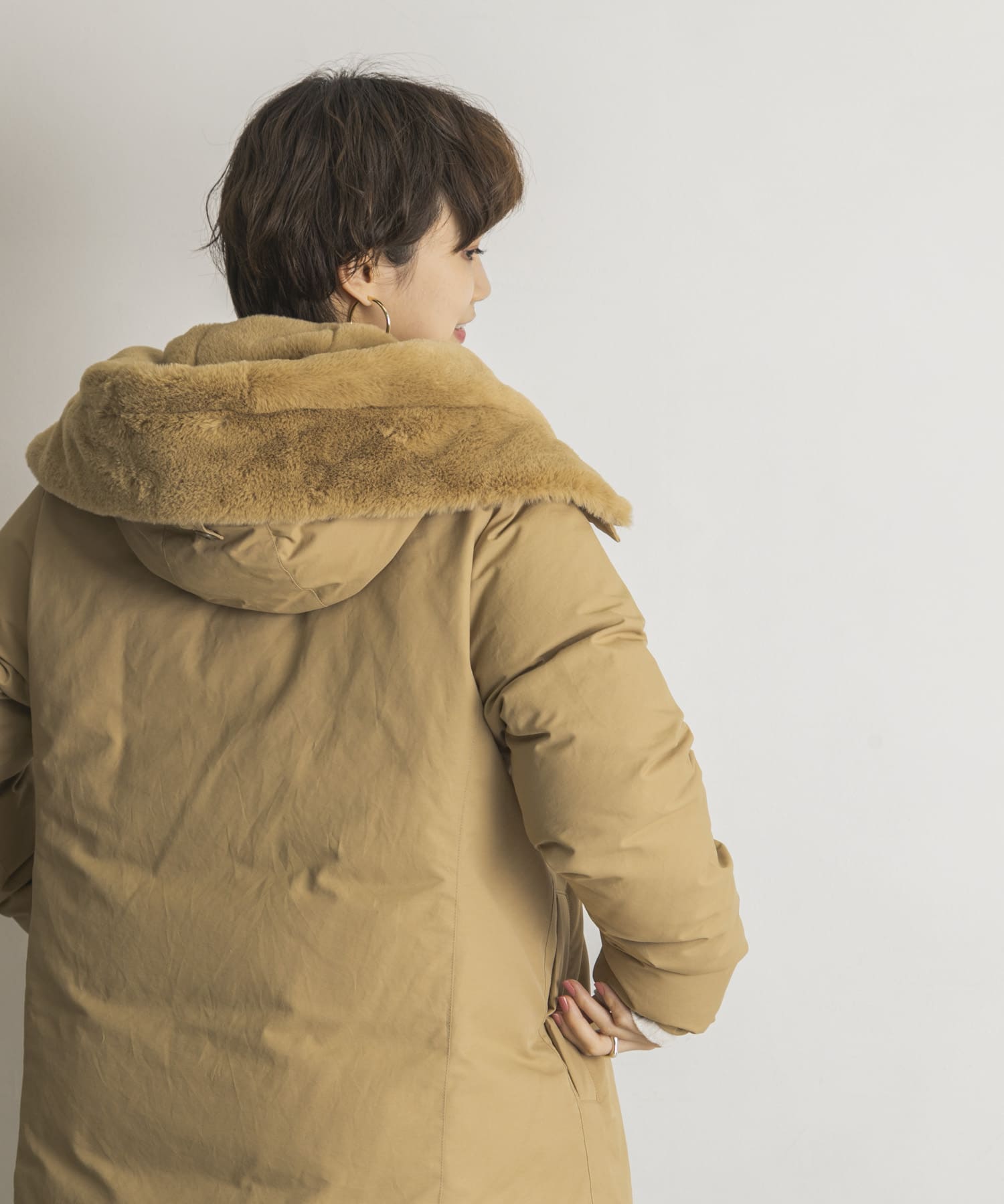 ブランド品専門の URBAN RESNSERCH エコペルファーダウンコート