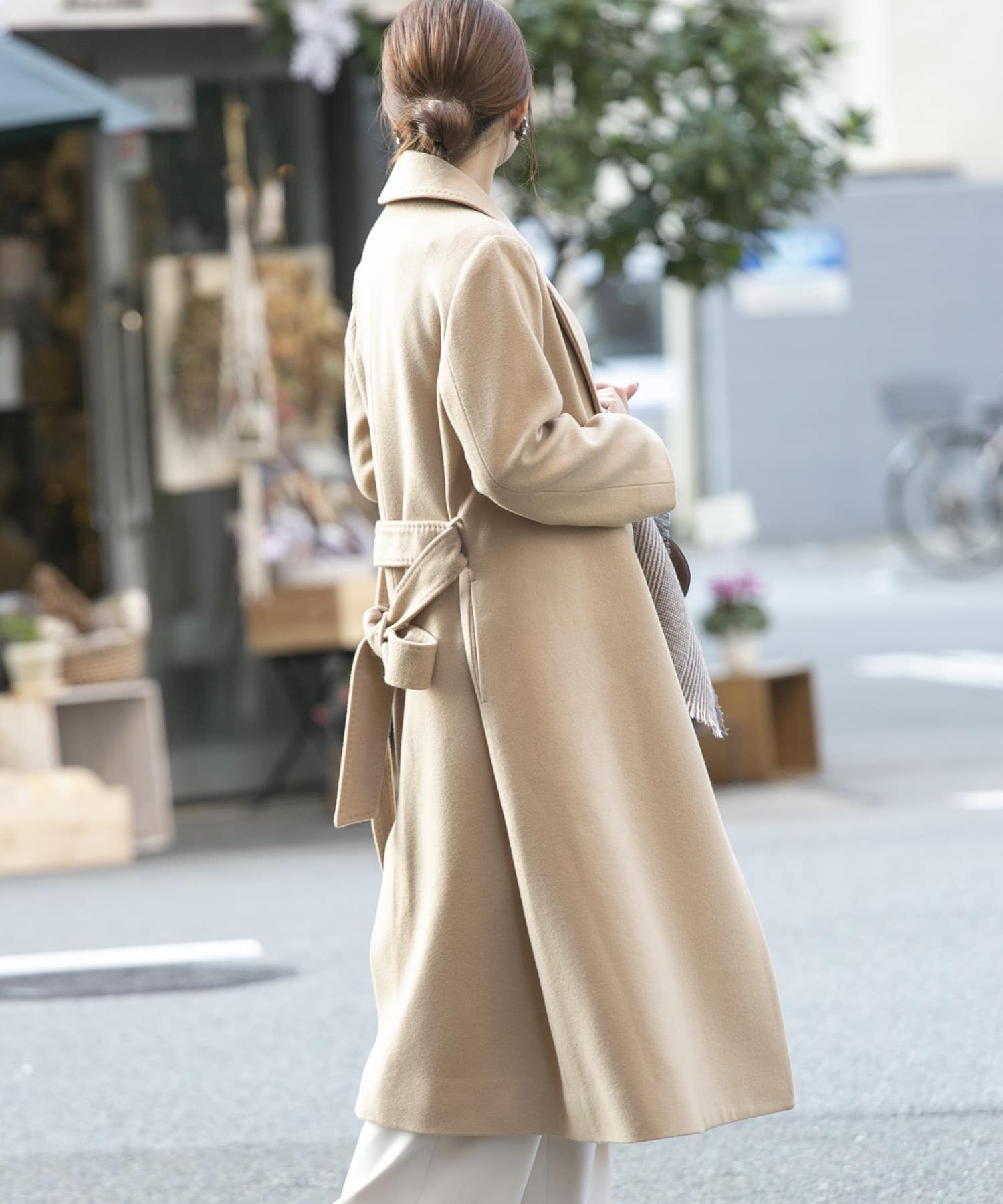新到着 ROSSO RESEARCH URBAN 新品タグ付 高級素材 コート カシミア - ロングコート