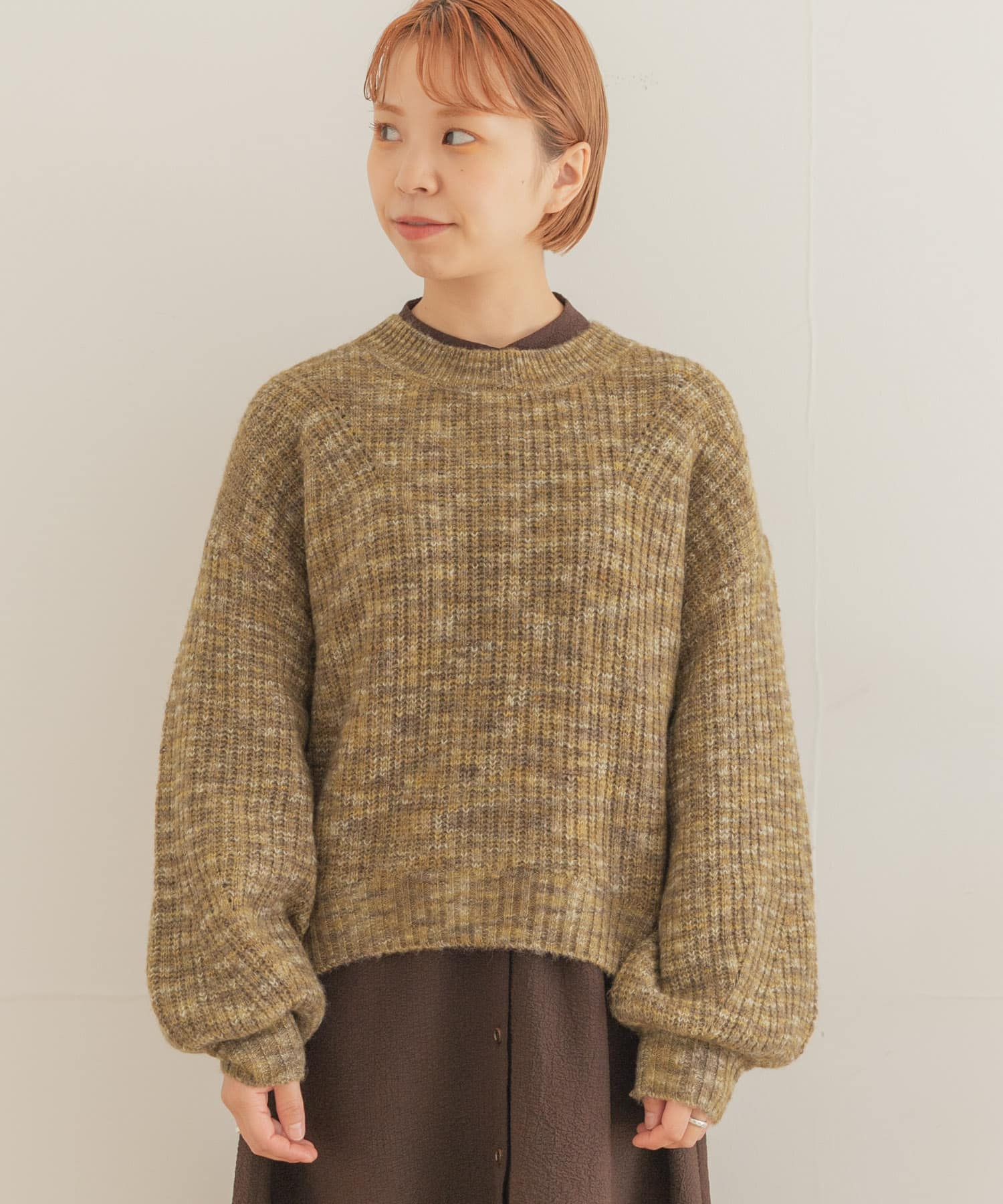 クルーネックメランジニット[IT17-22A014]｜URBAN RESEARCH公式