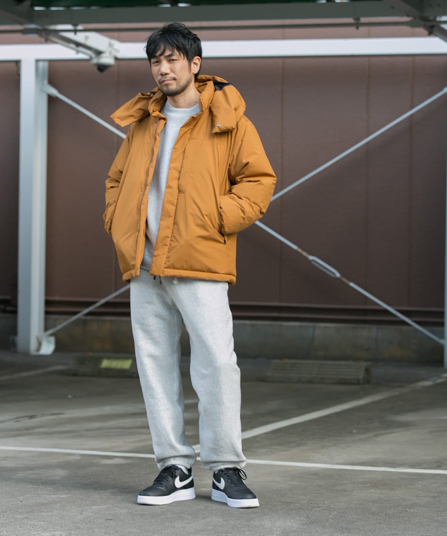 『別注』Mizuno ダウンジャケット for DOORS[DR17-17H709