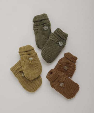 joha　ベビーWOOL RIB ミトン