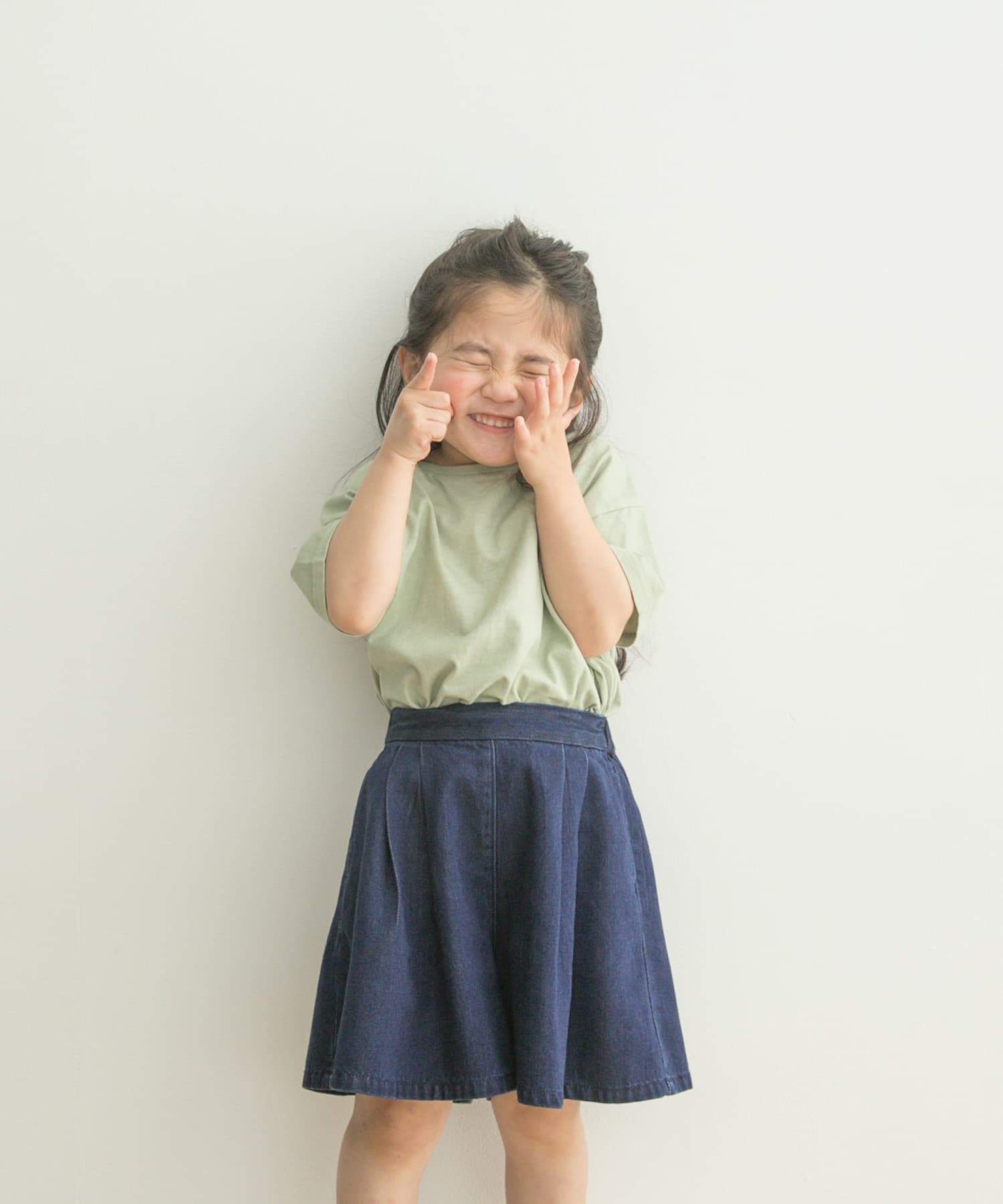 テンセルデニムキュロットパンツ(KIDS)[DR25-34B233]｜URBAN RESEARCH