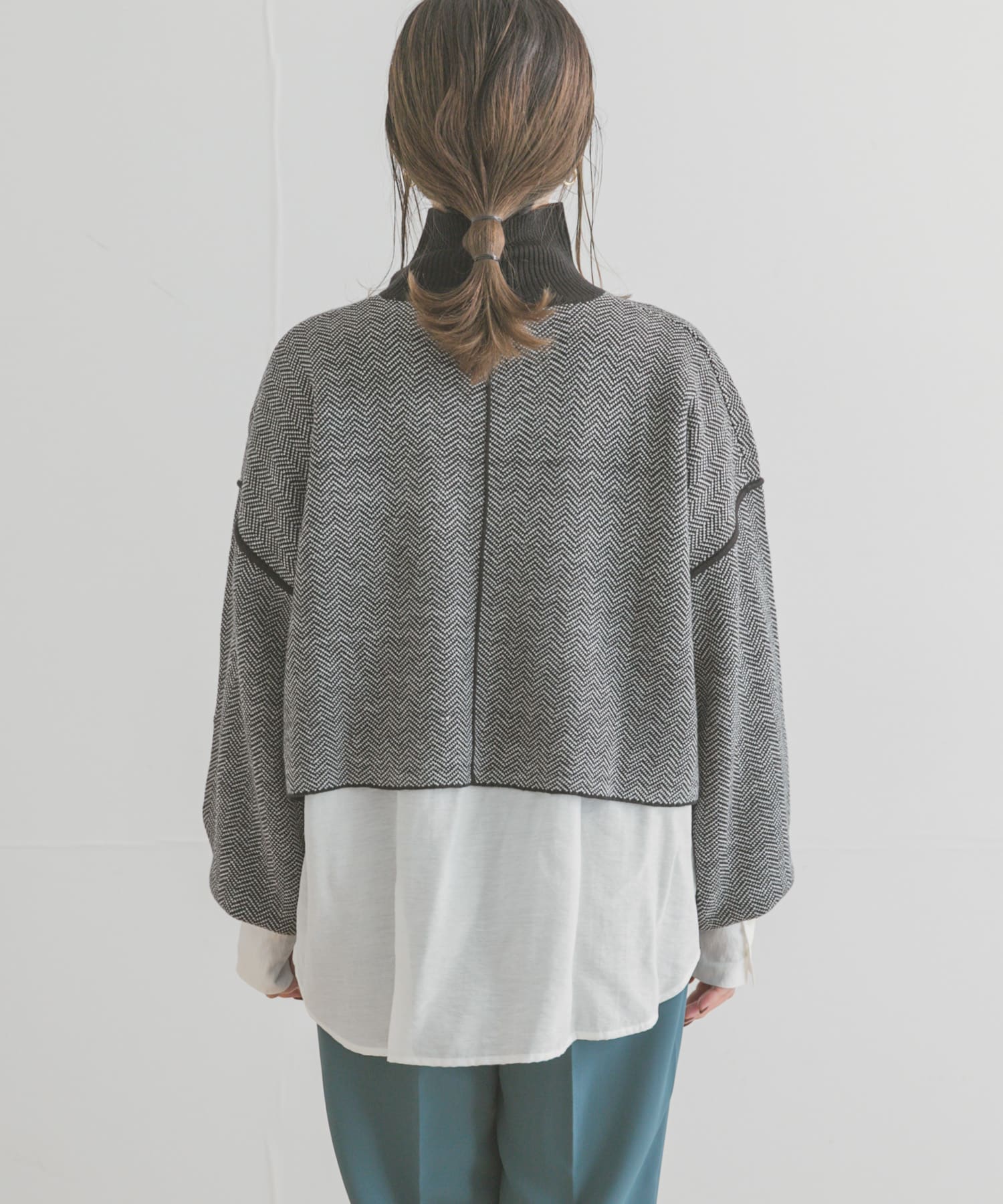ヘリンボーンハイネックニット[IT26-22A004]｜URBAN RESEARCH公式ファッション通販