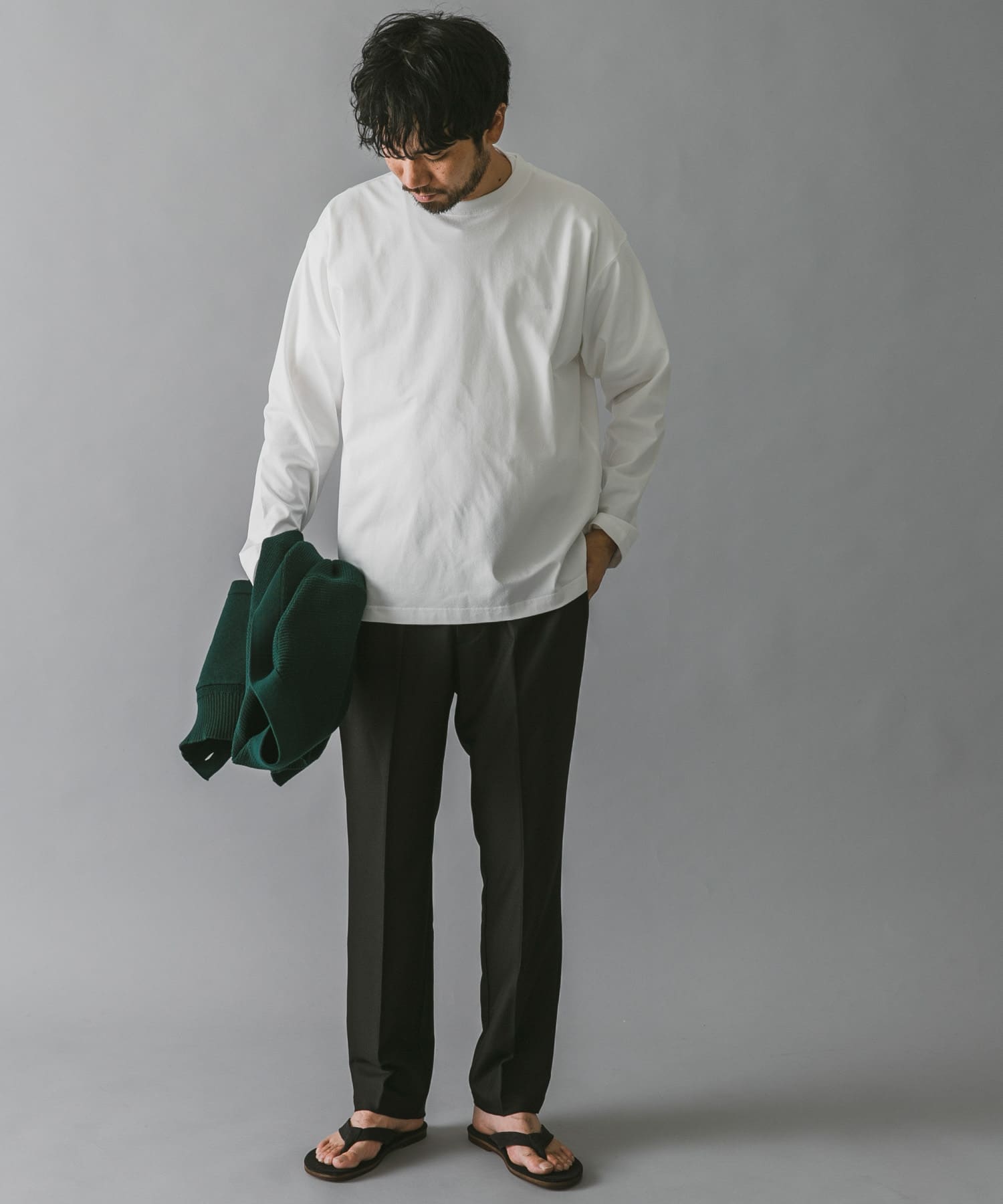 Quick dry ボックスロングスリーブTシャツ[DR26-11H603]｜URBAN 