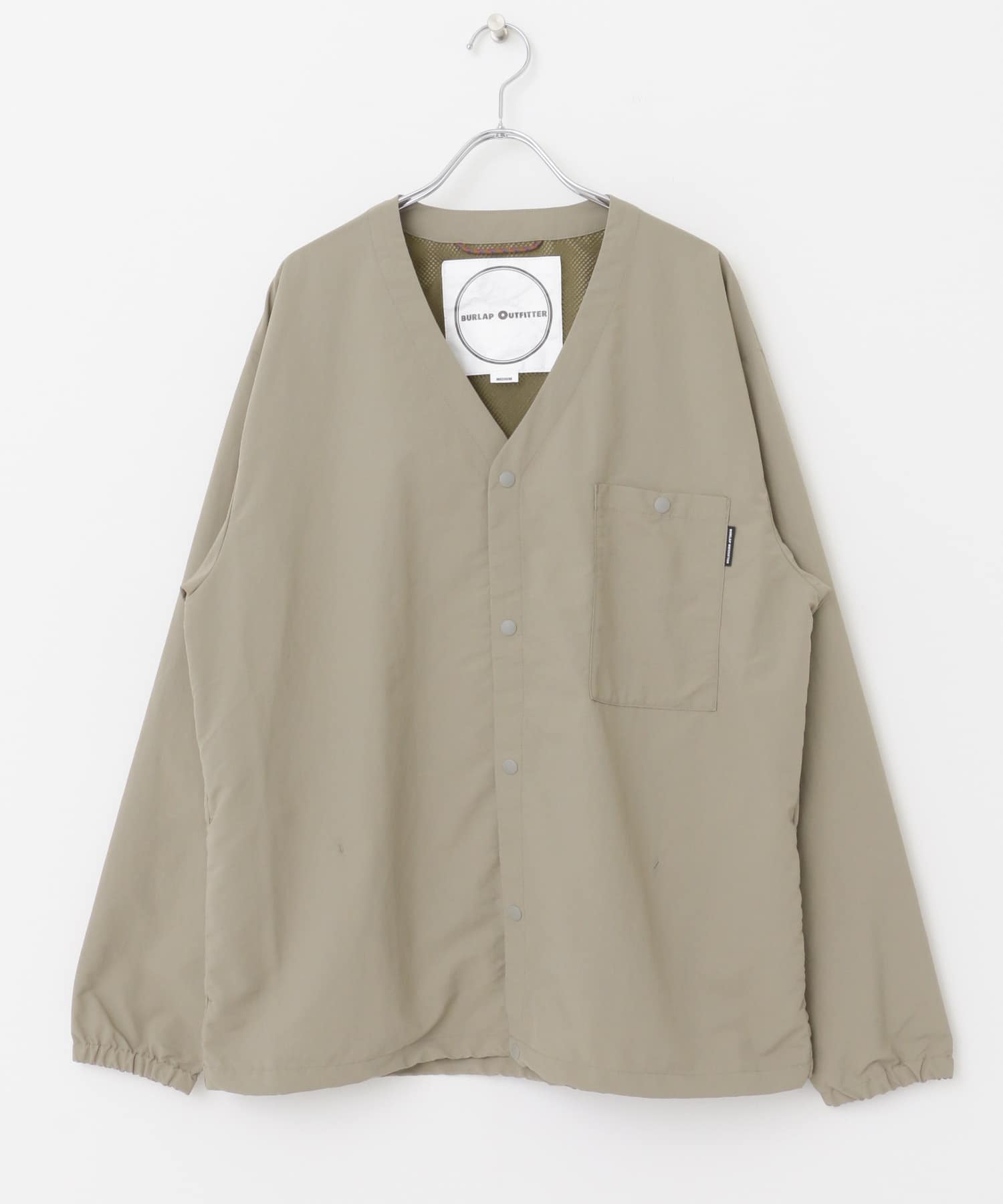 別注』BURLAP OUTFITTER×DOORS Supplex Nylon CARDIGAN2[DR26-17J601