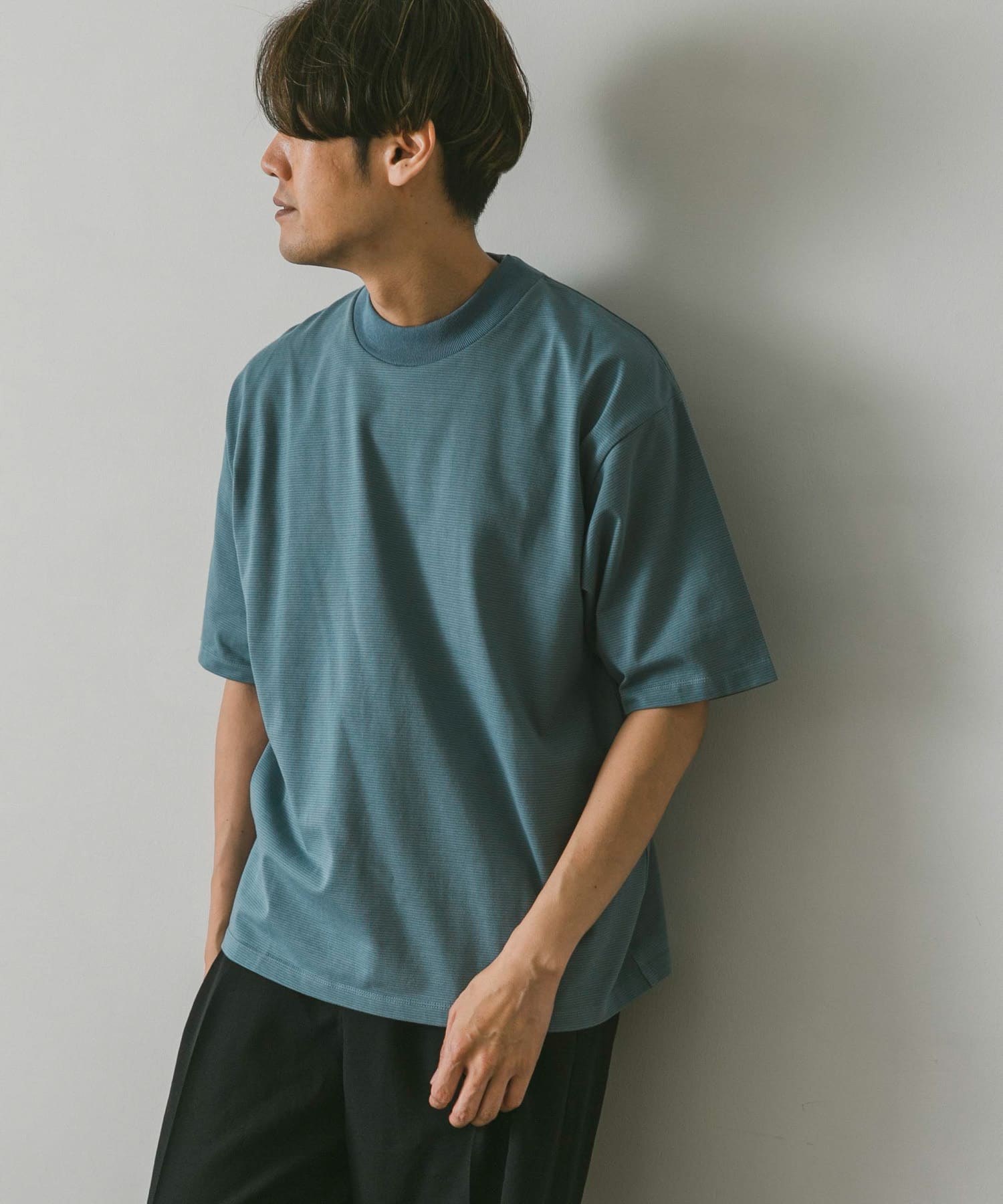 希少デザインeytys モックネックデザインボーダーT - www.top4all.pl