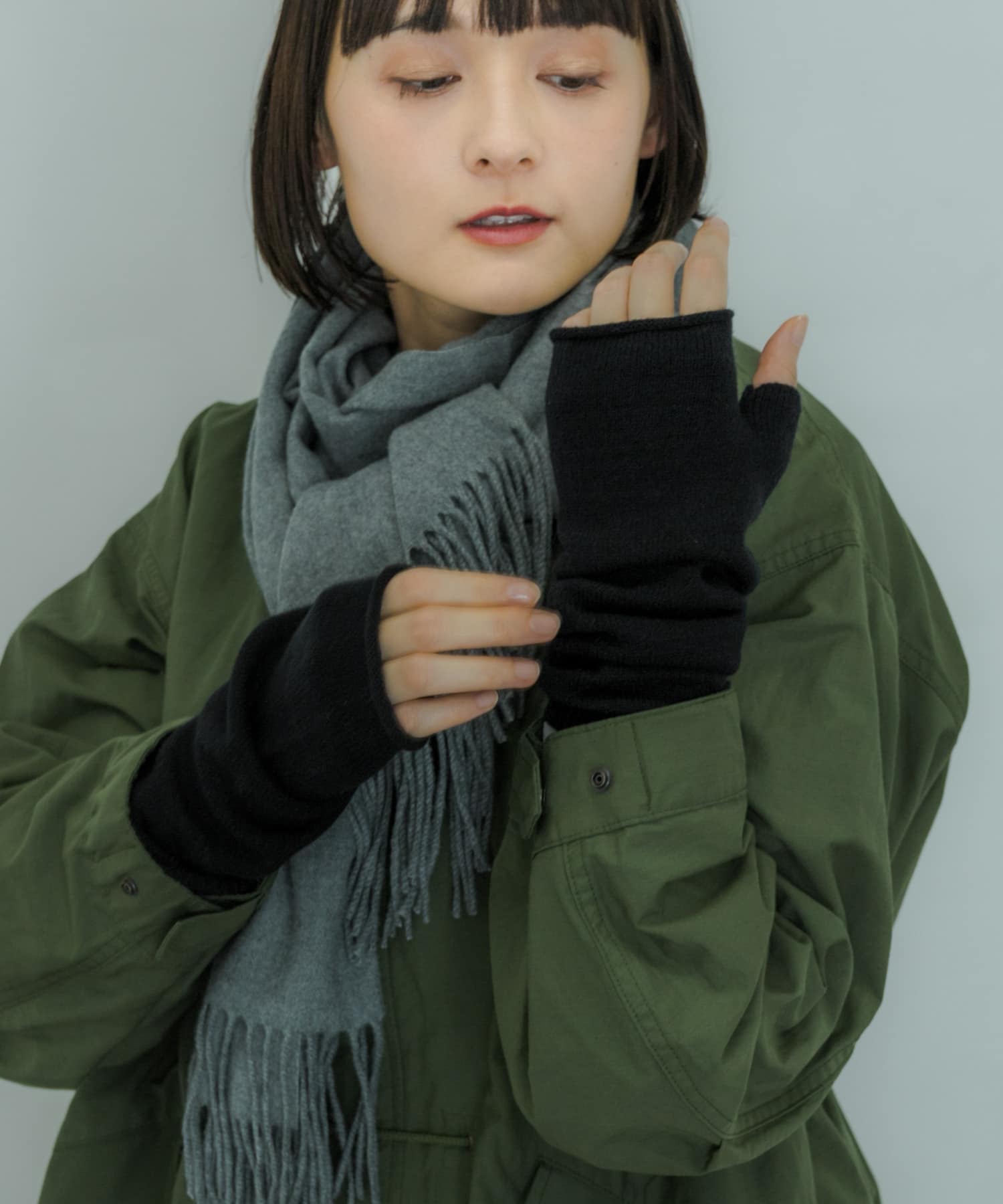 FUGA FUGA・佐藤繊維のアームカバー・指穴あり・未使用☆タグ付き - メルカリ
