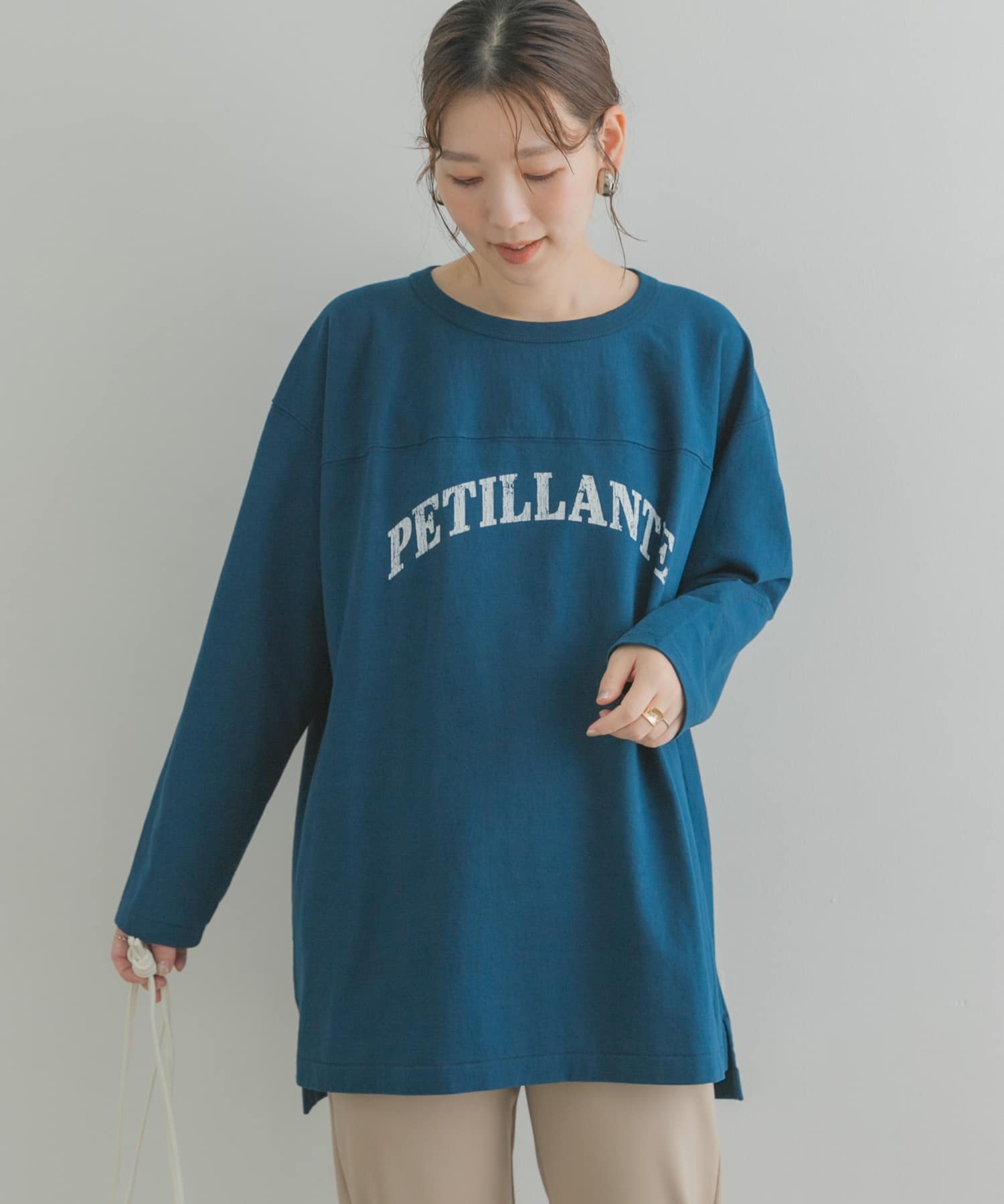 別注』MAISON×F by ROSSO ロゴロングスリーブTシャツ[MSFLS004UR-RL27 