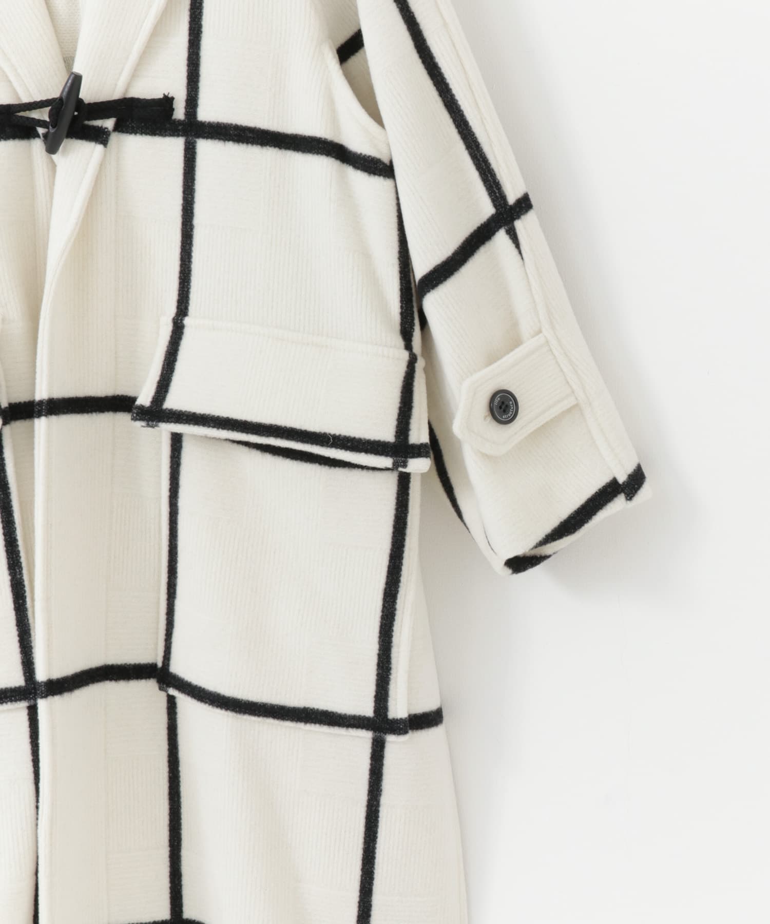 rito structure GRID-PATTERN DUFFLE COAT[077R22W019CUL27]｜URBAN