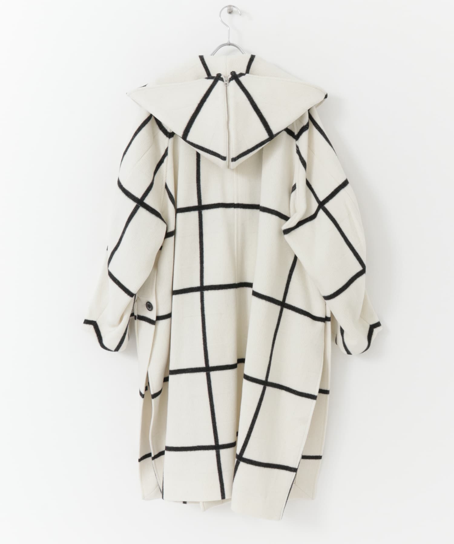 rito structure GRID-PATTERN DUFFLE COAT[077R22W019CUL27]｜URBAN