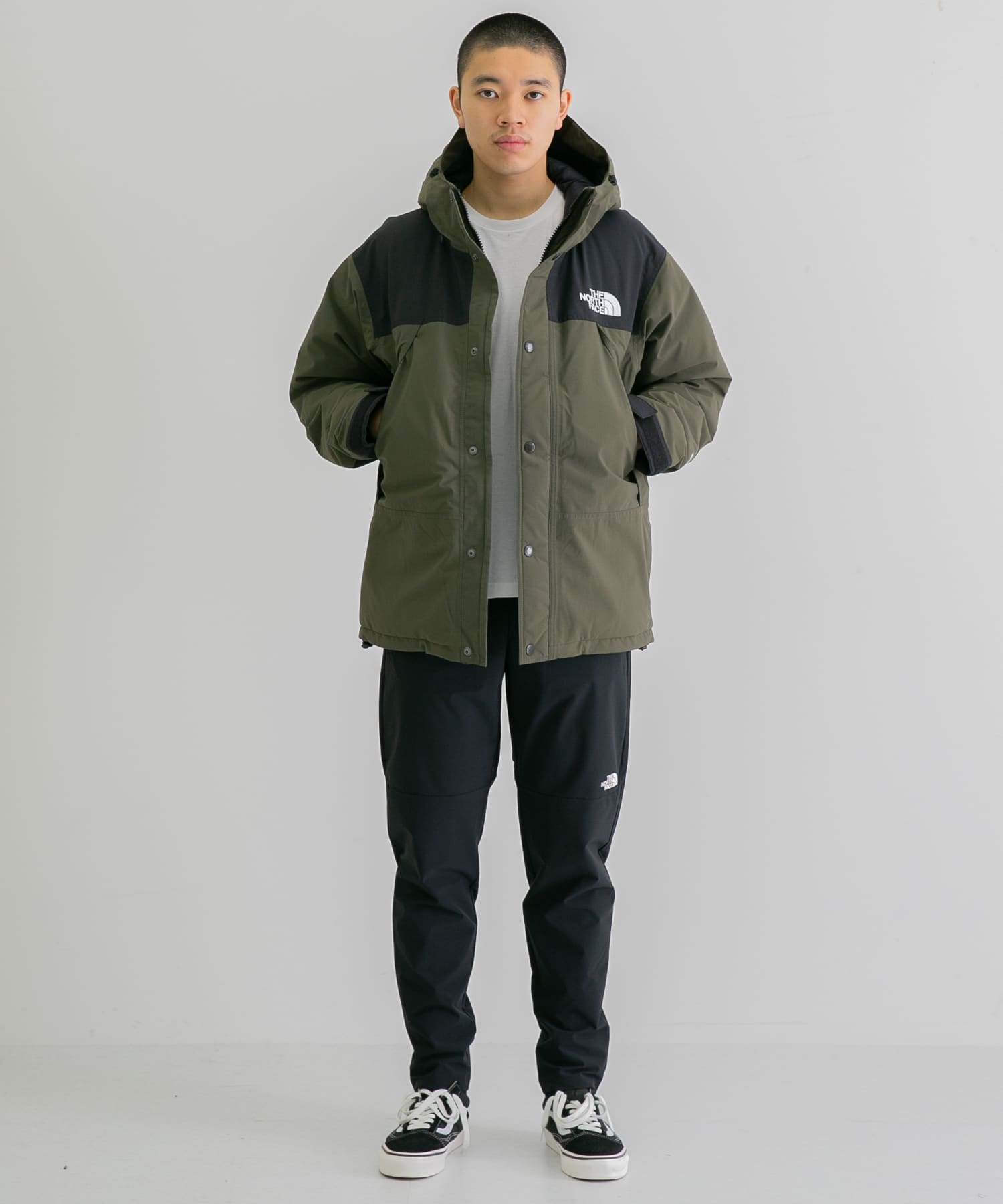 THE NORTH FACE◇Mountain Down Jacket/ダウンジャケット/M/ナイロン