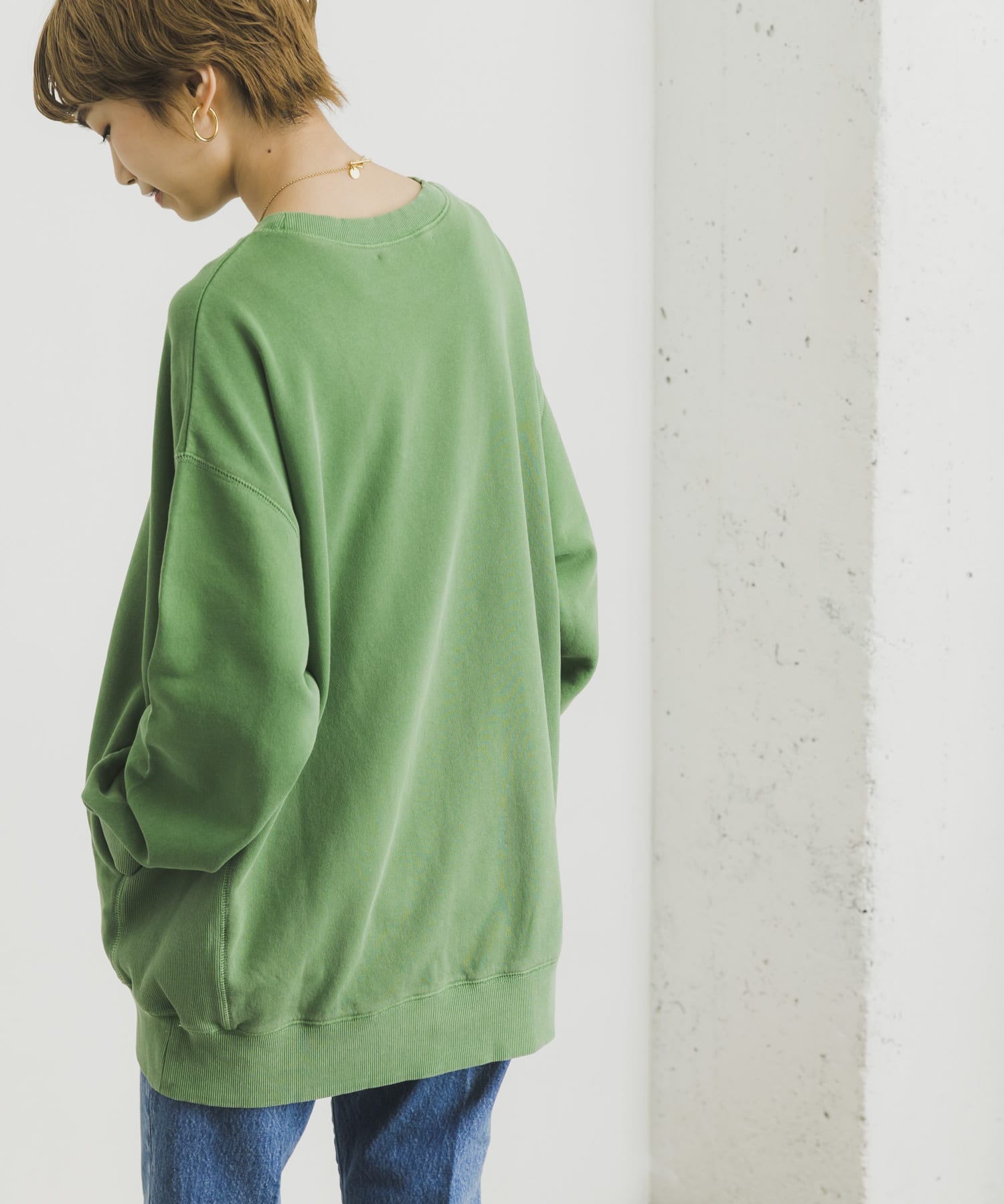 WEB/一部店舗限定』製品染め裏毛チュニックプルオーバー[UR26-21O005]｜URBAN RESEARCH公式ファッション通販