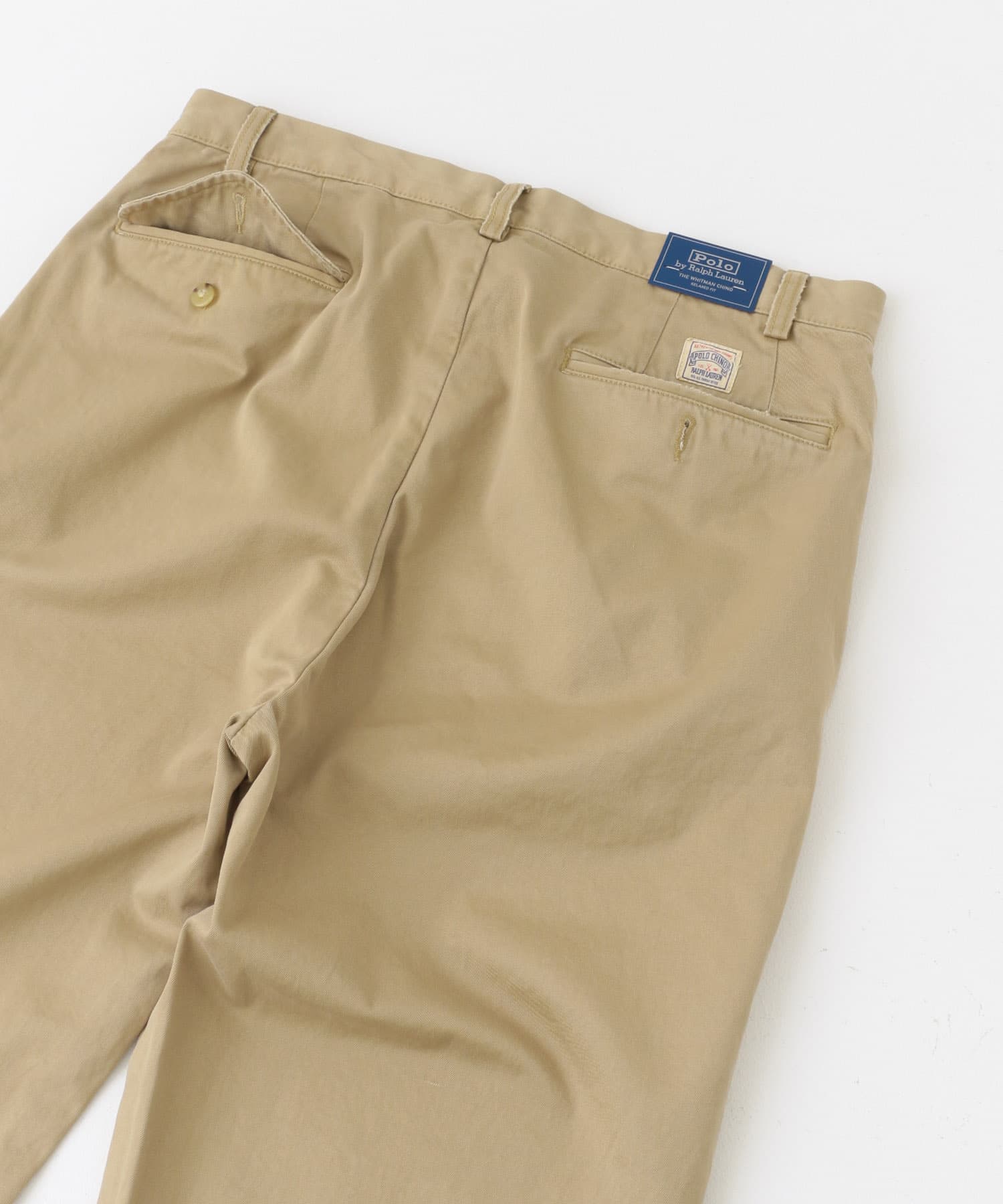 POLO RALPH LAUREN WHITMANCHINO PLEATED PANTS[RLH DM