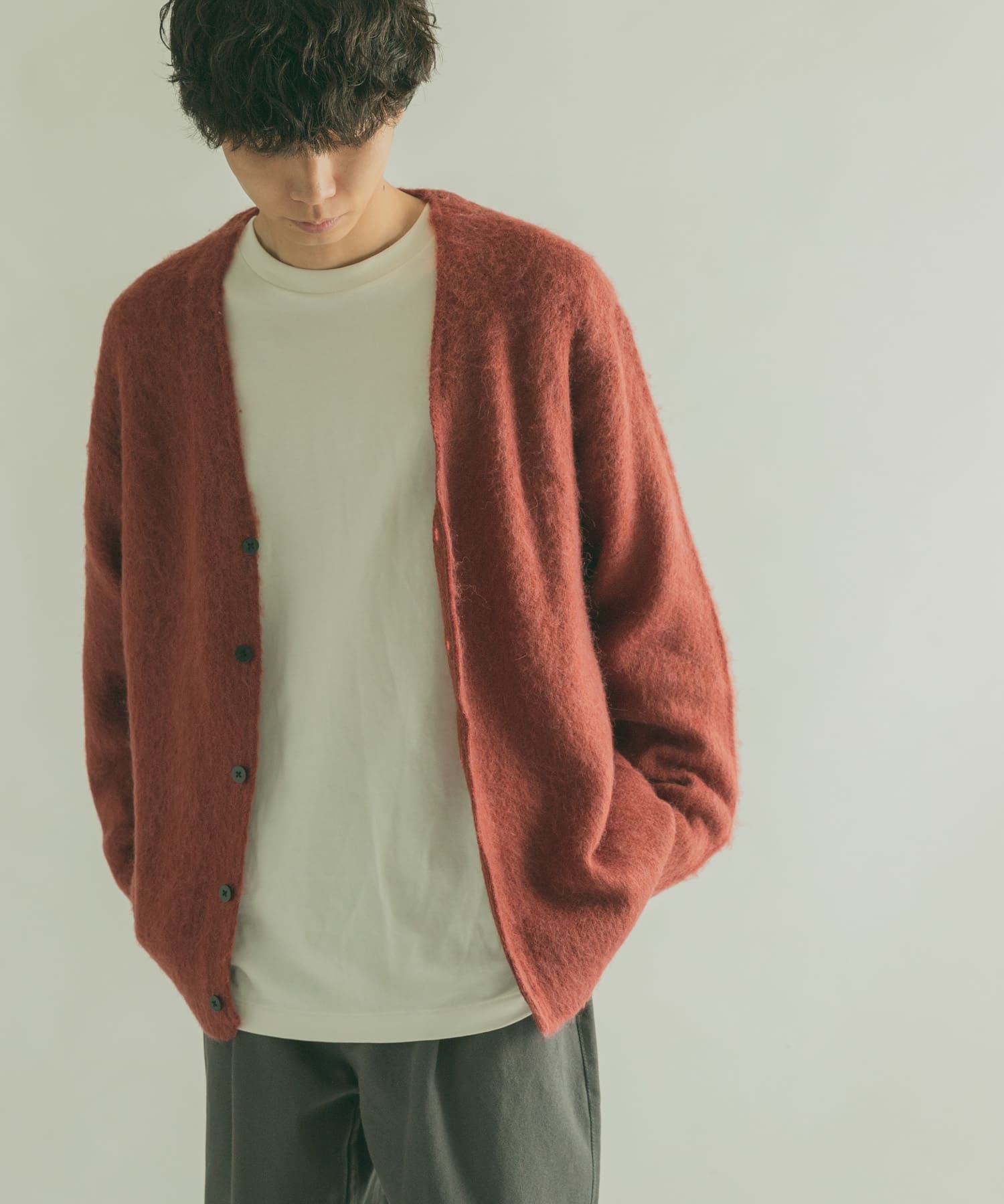 ユニセックス』『WEB/一部店舗限定カラー』FORK&SPOON モヘアニット 