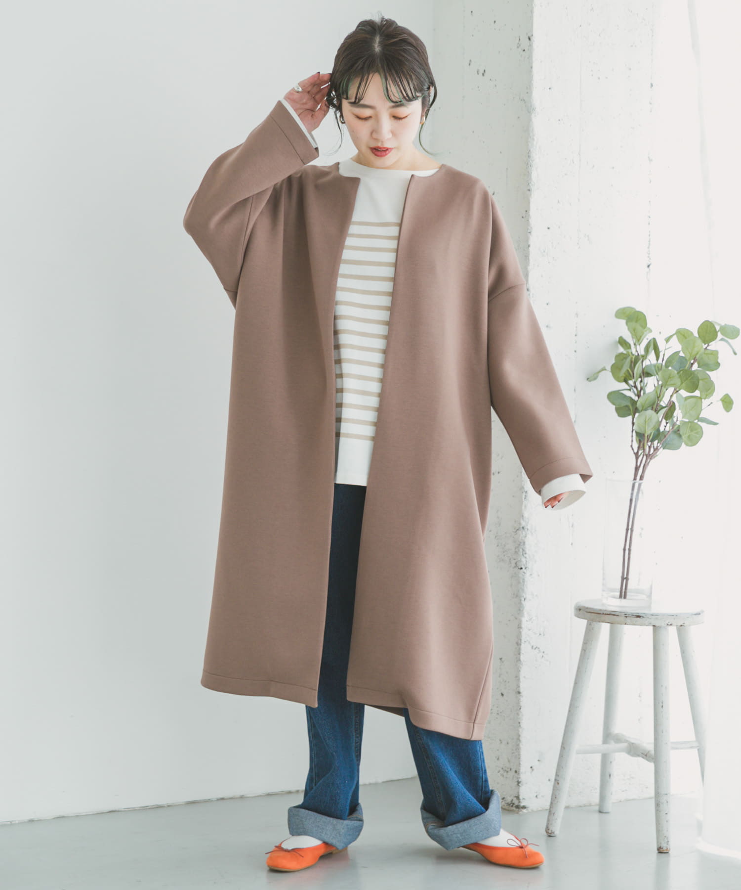 ライトダンボールノーカラーコート[IT34-27B003]｜URBAN RESEARCH公式 