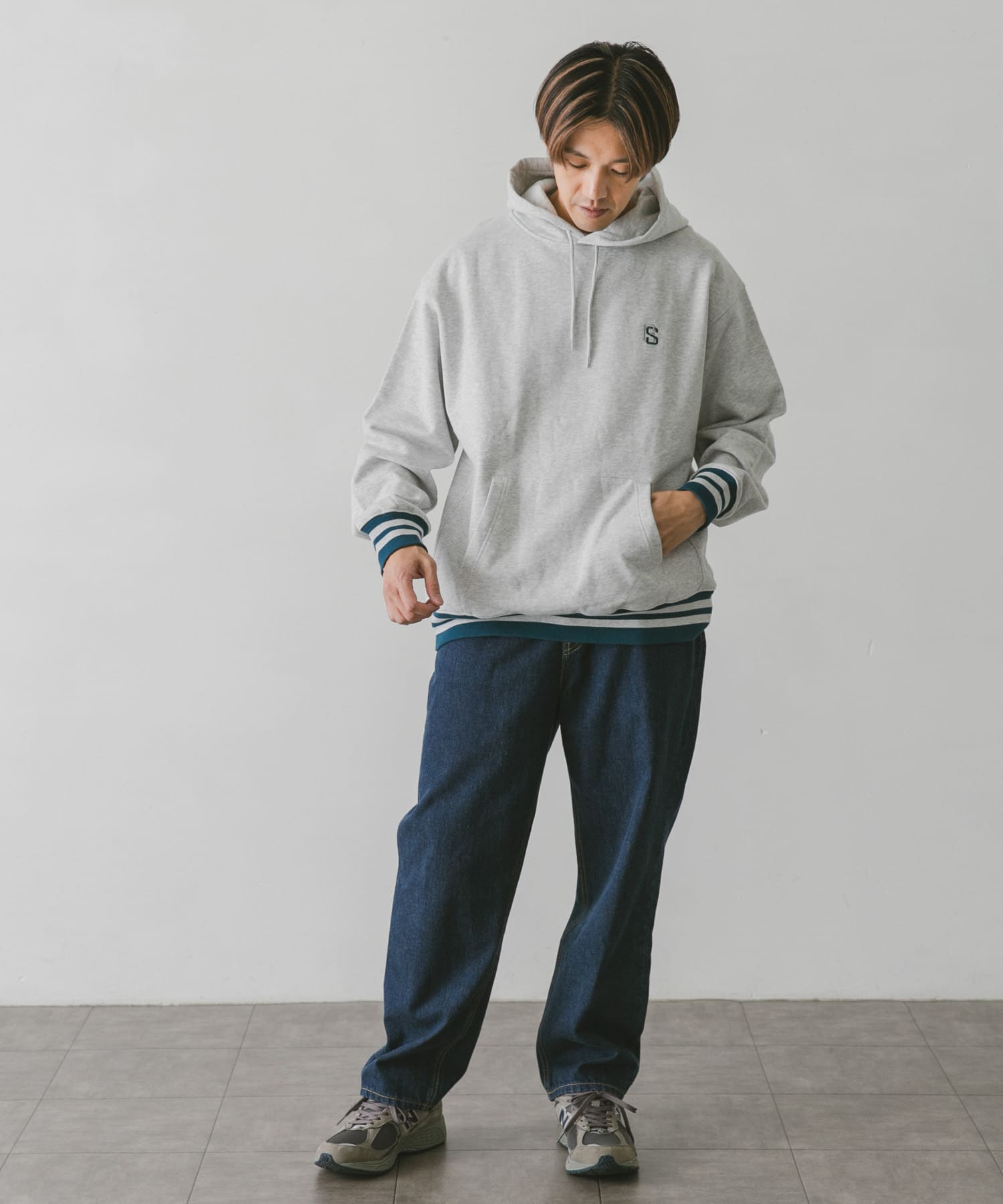 別注』GEMSPORTS×DOORS リブラインパーカー[DR27-11X760]｜URBAN 