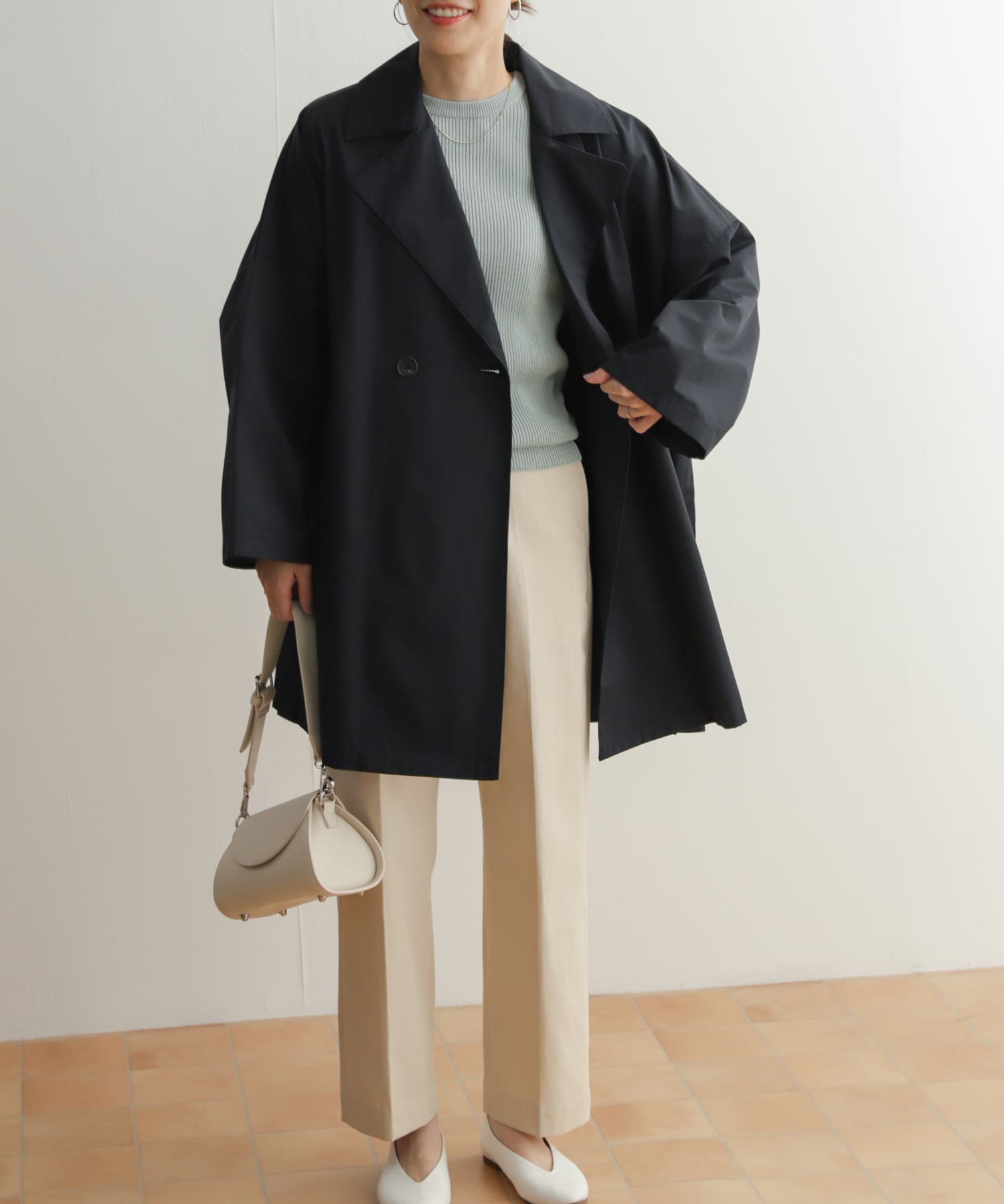 URBAN RESEARCH DOORS オーバーポンチョコート/...+sobrape.com.br
